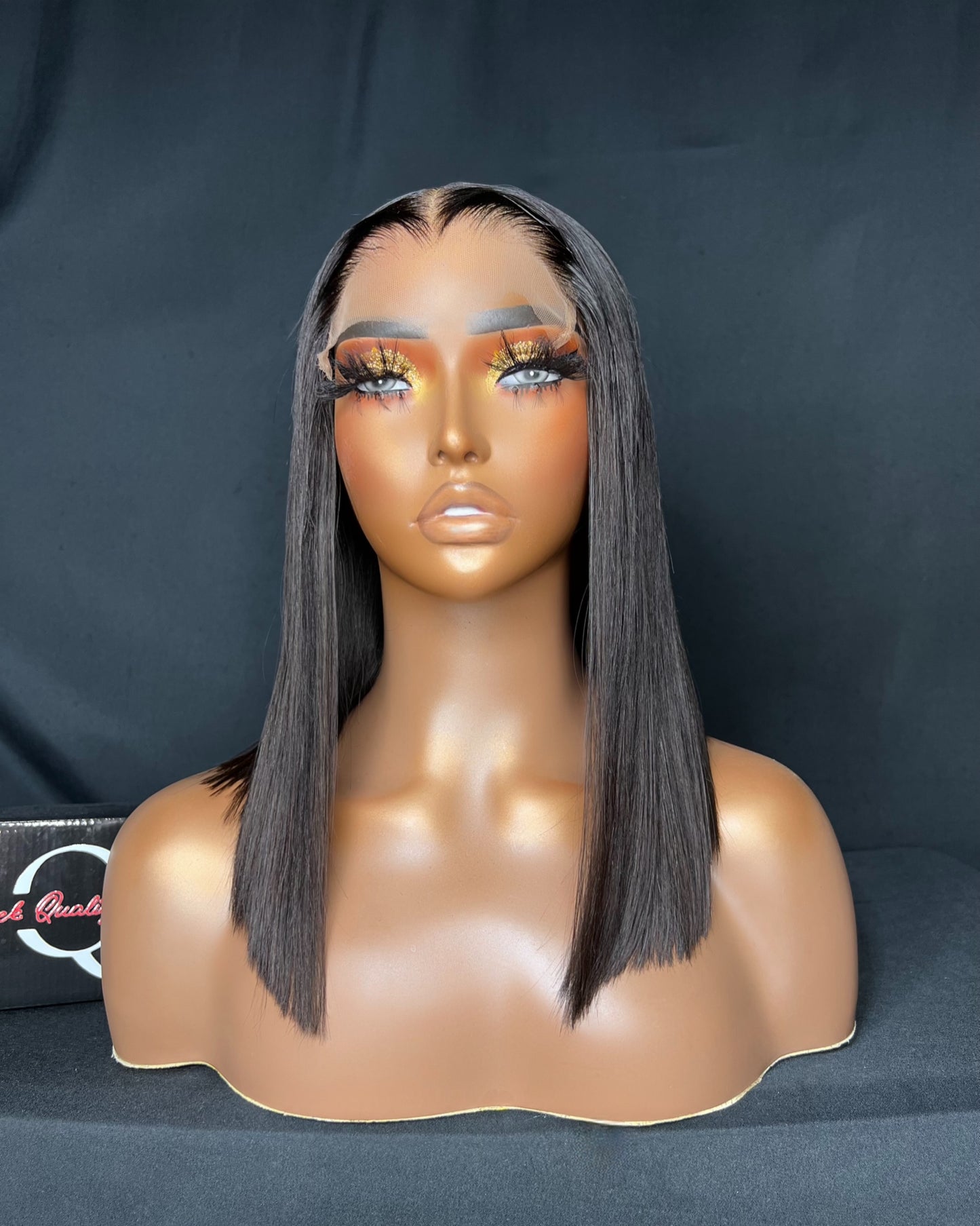 “QUEEN” PRE-MADE 12-INCH BOB WIG (Ready To Ship Wig)