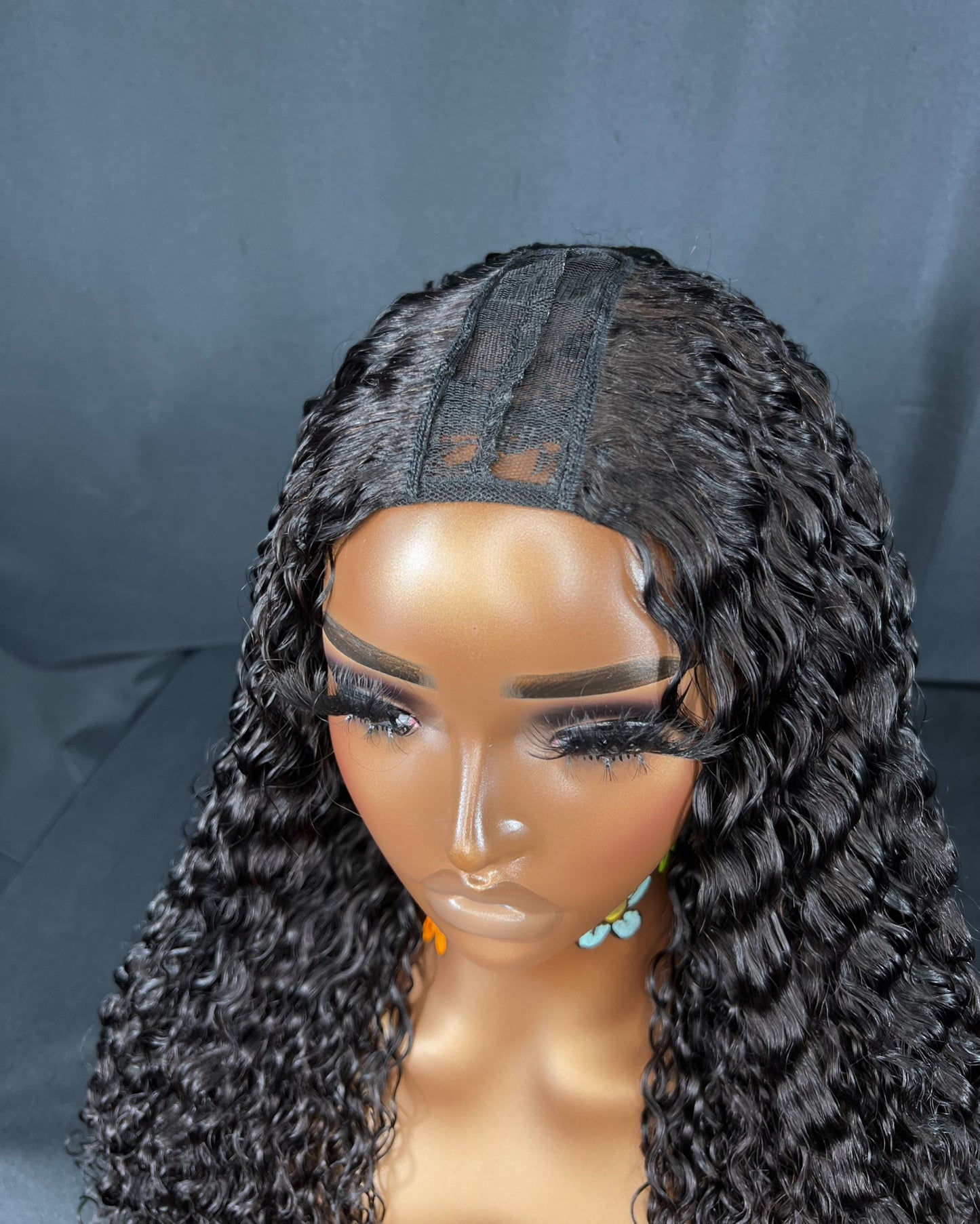 ISLAND CURL, U-PART, 22-INCH, LAST 2 PLUS YEARS, READY TO SHIP WIG