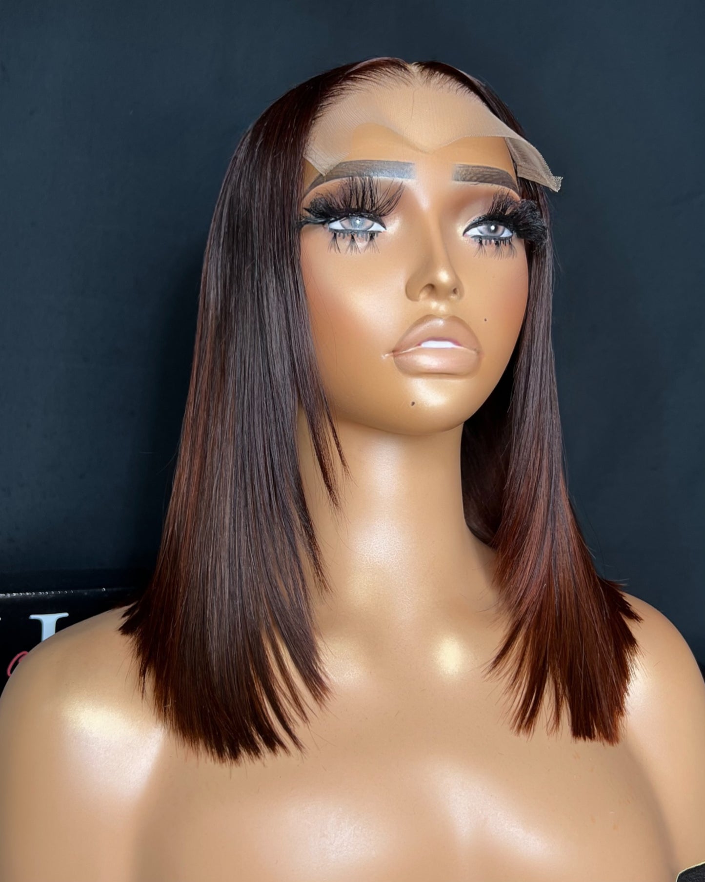 “AMBER” PRE-MADE 12-INCH BOB WIG (Ready To Ship Wig)