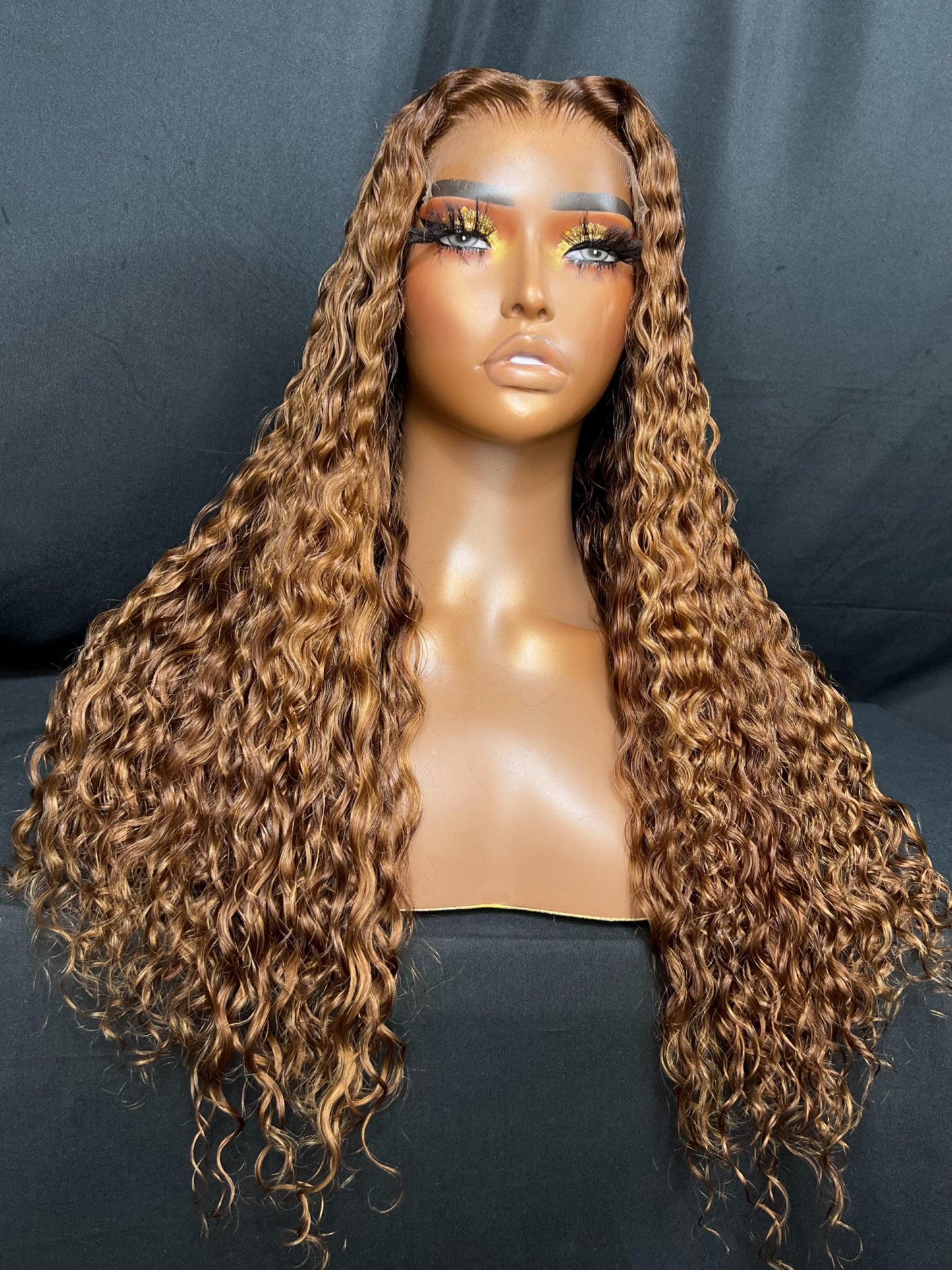 “SHEMIDA” 5x5 HD LACE CLOSURE, 20-INCH, CURLY, LAST 2 YEARS, READY TO WEAR WIG