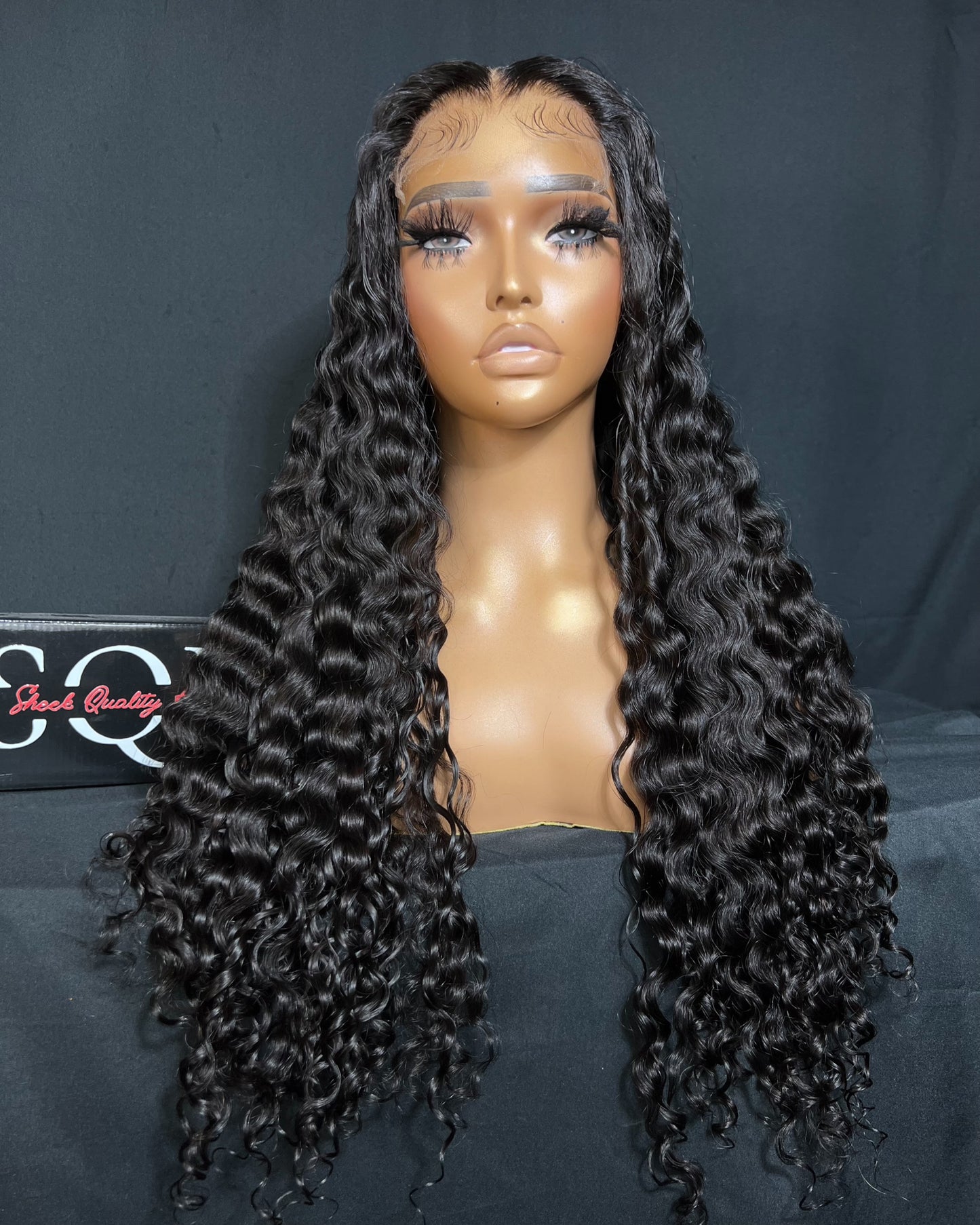 “ARIA” (Ready to Ship Wig) 5X5 CLOSURE, HD LACE, 24-INCH, CURLY, READY TO WEAR WIG