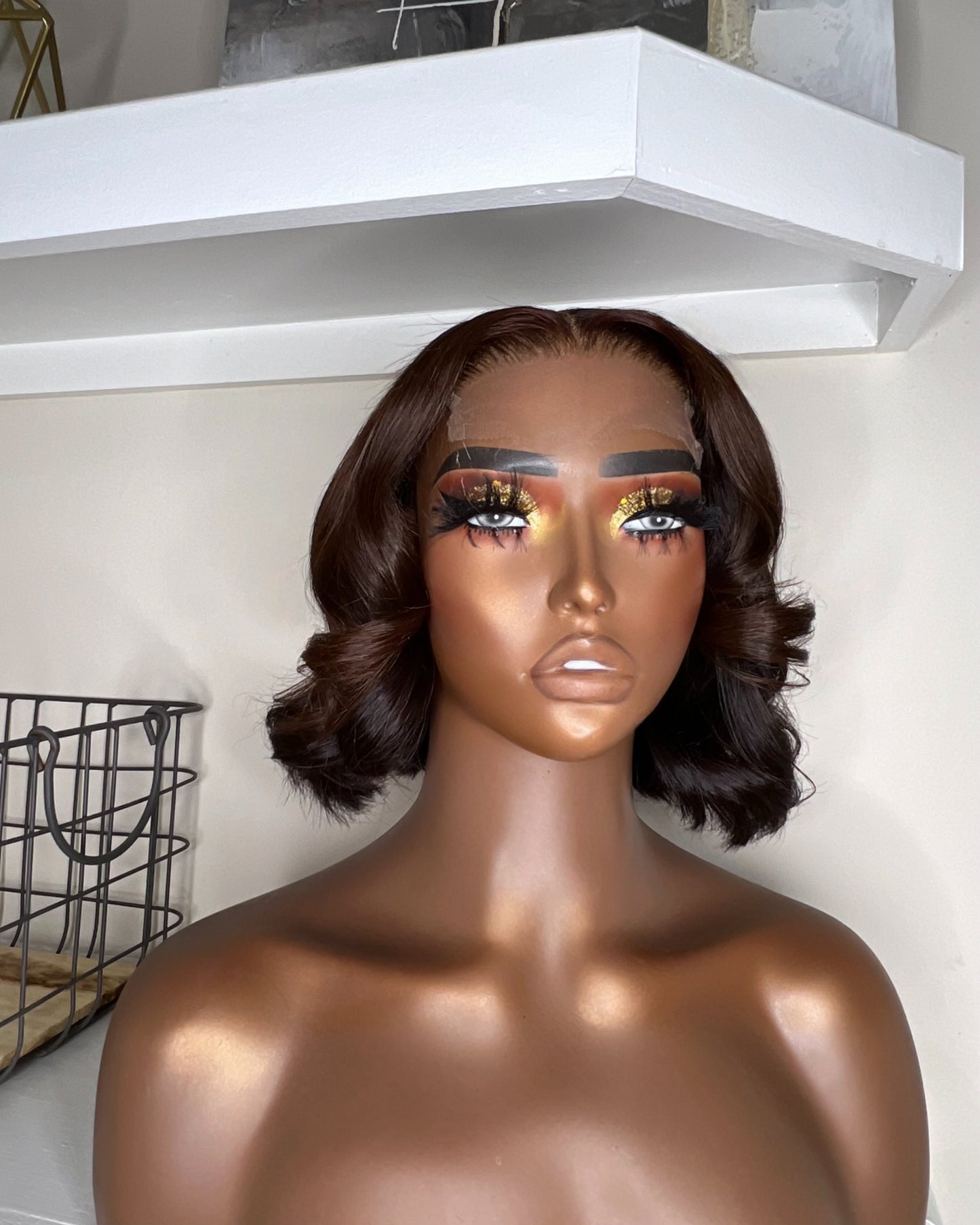 WIG 7, 4X4 CLOSURE, HD LACE, 11-INCH, LAST 2 PLUS YEARS, NATURAL WAVE, READY TO SHIP WIG