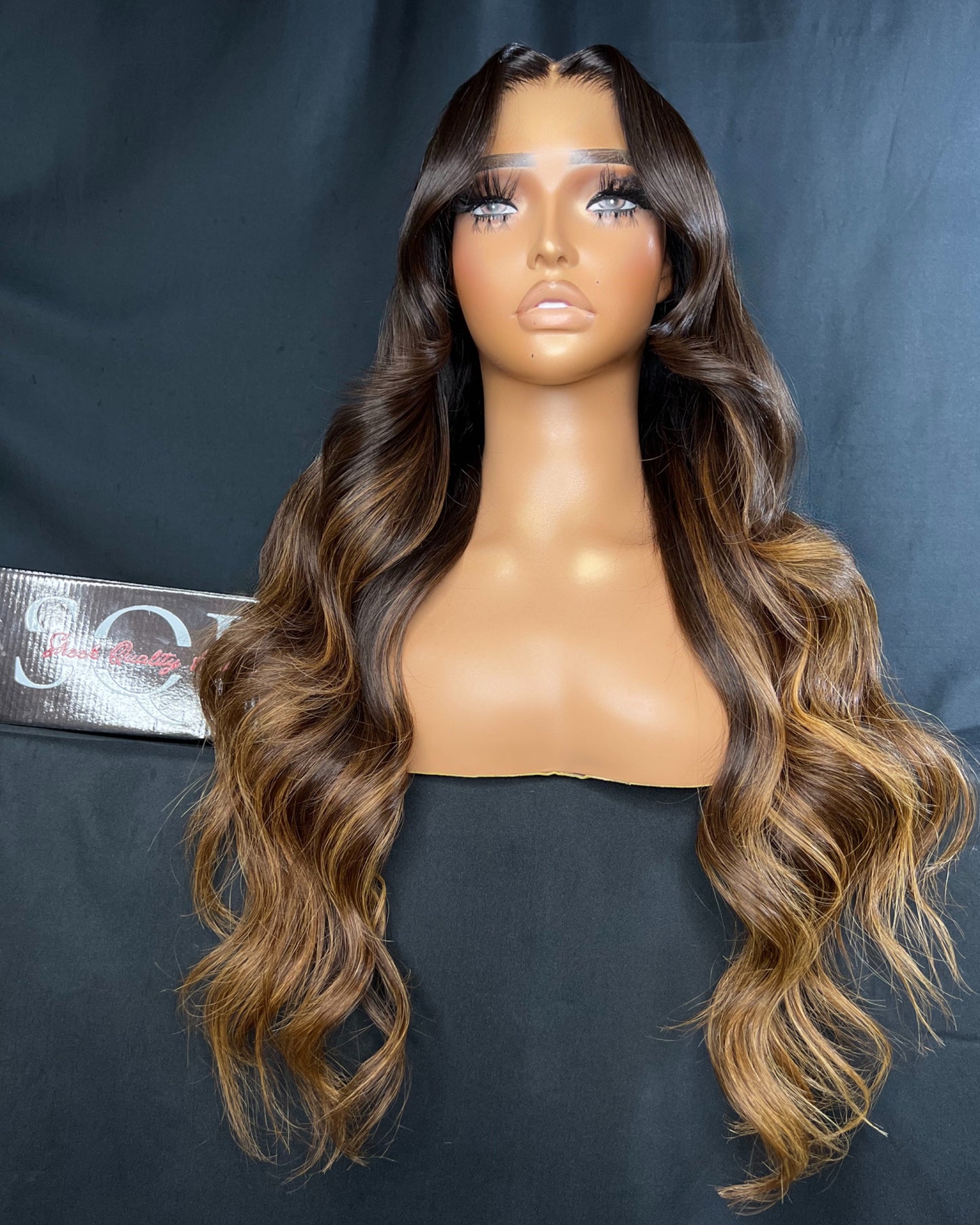 “FIANNA” 6x6 CLOSURE, TRANSPARENT LACE, BODY WAVE, 22-INCH, LAST 3 YEARS PLUS, READY TO SHIP WIG