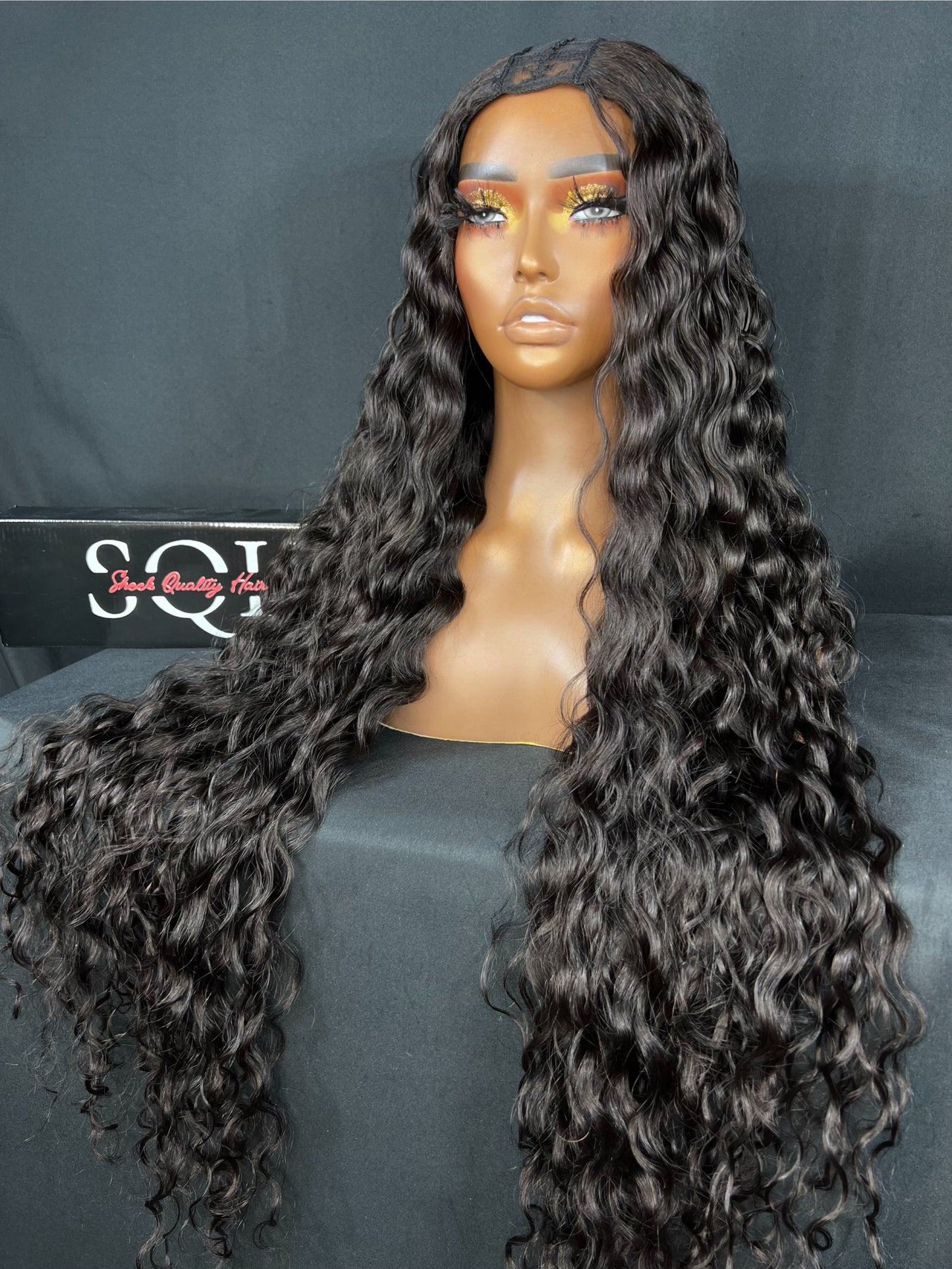 ITALIAN WAVE U-PART, 30-INCHES, LAST 2 PLUS YEARS, READY TO SHIP WIG