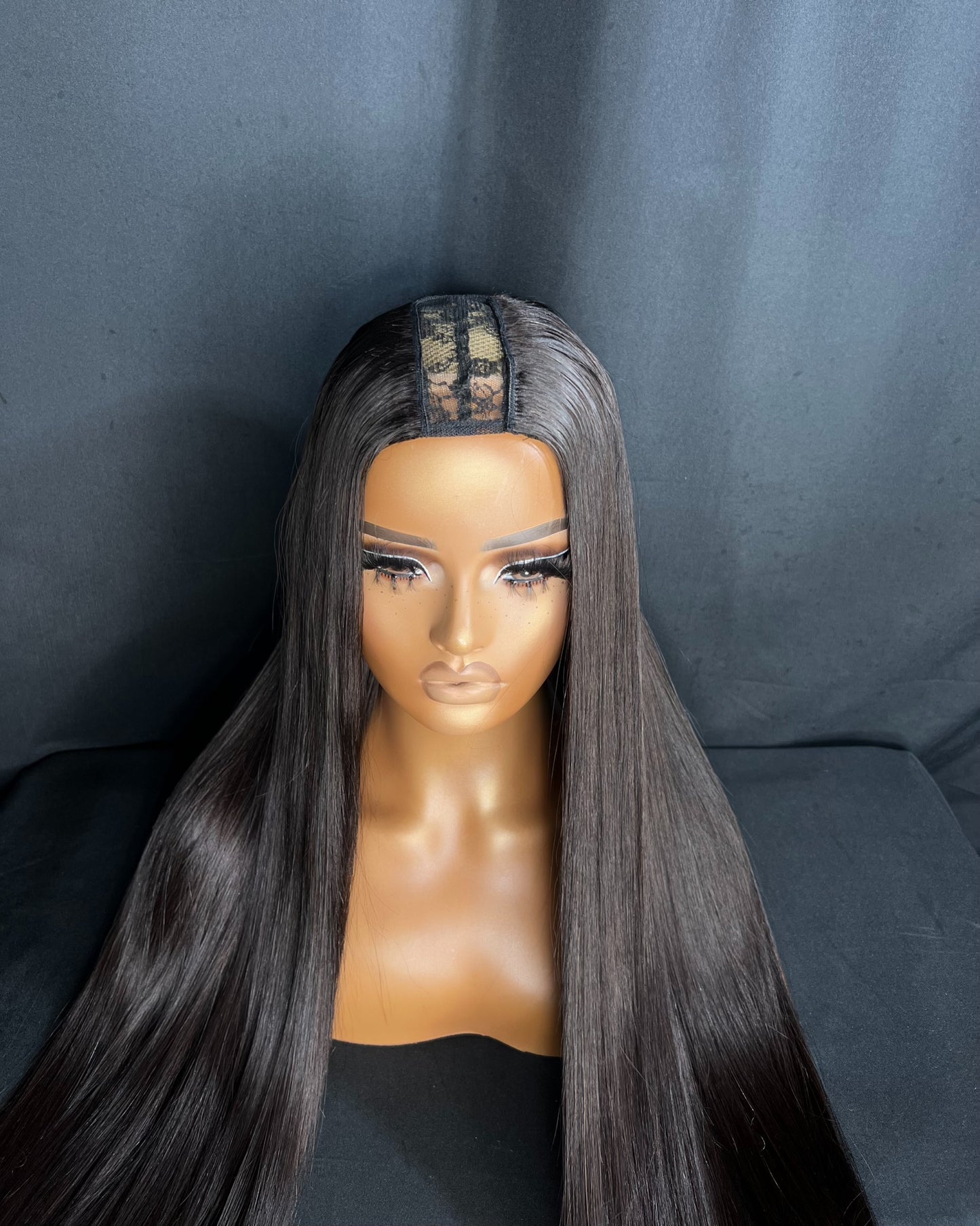 U-PART WIG, STRAIGHT 30-INCH, LAST 2 YEARS PLUS, PRE-ORDER WIG