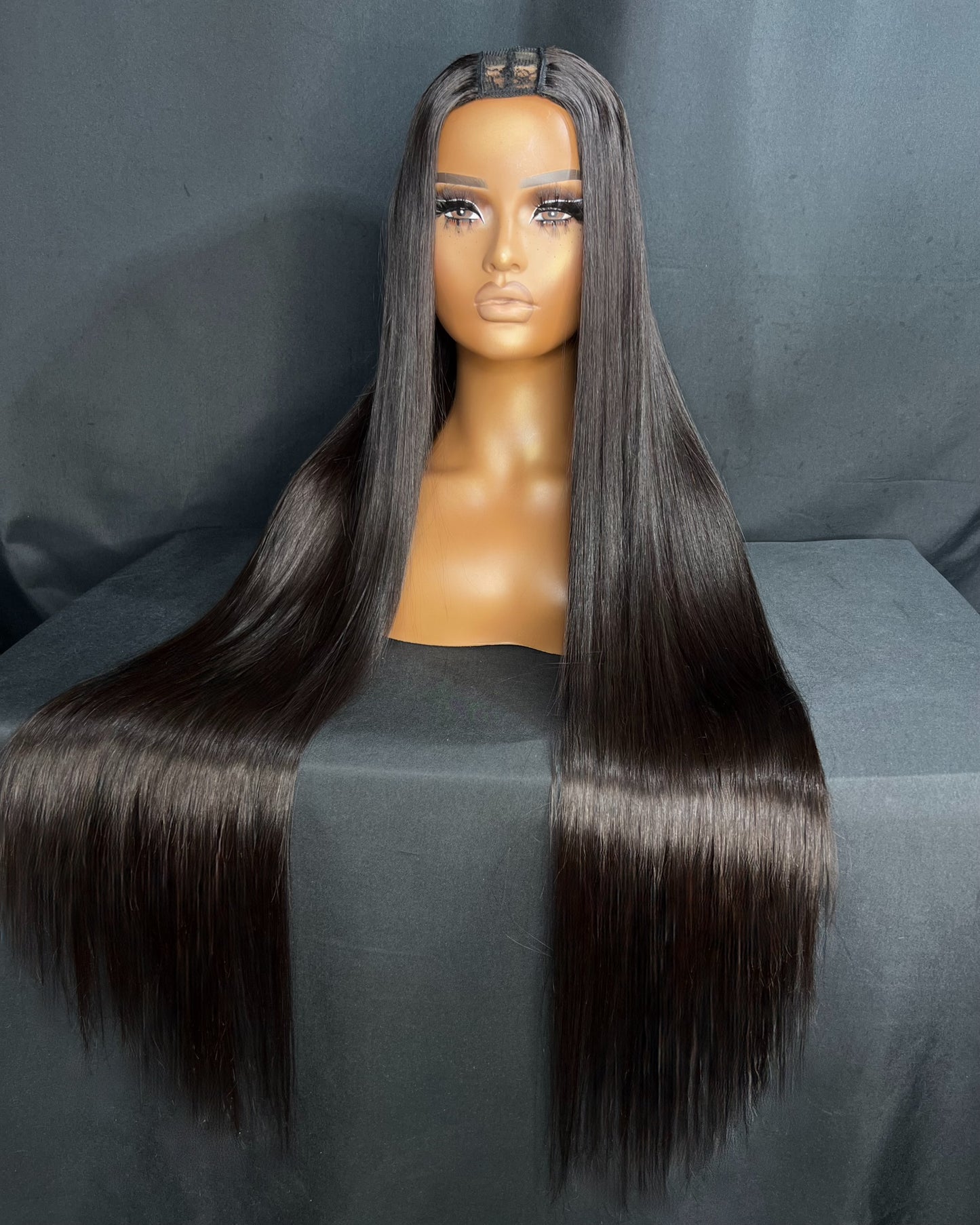 U-PART WIG, STRAIGHT 30-INCH, LAST 2 YEARS PLUS, PRE-ORDER WIG