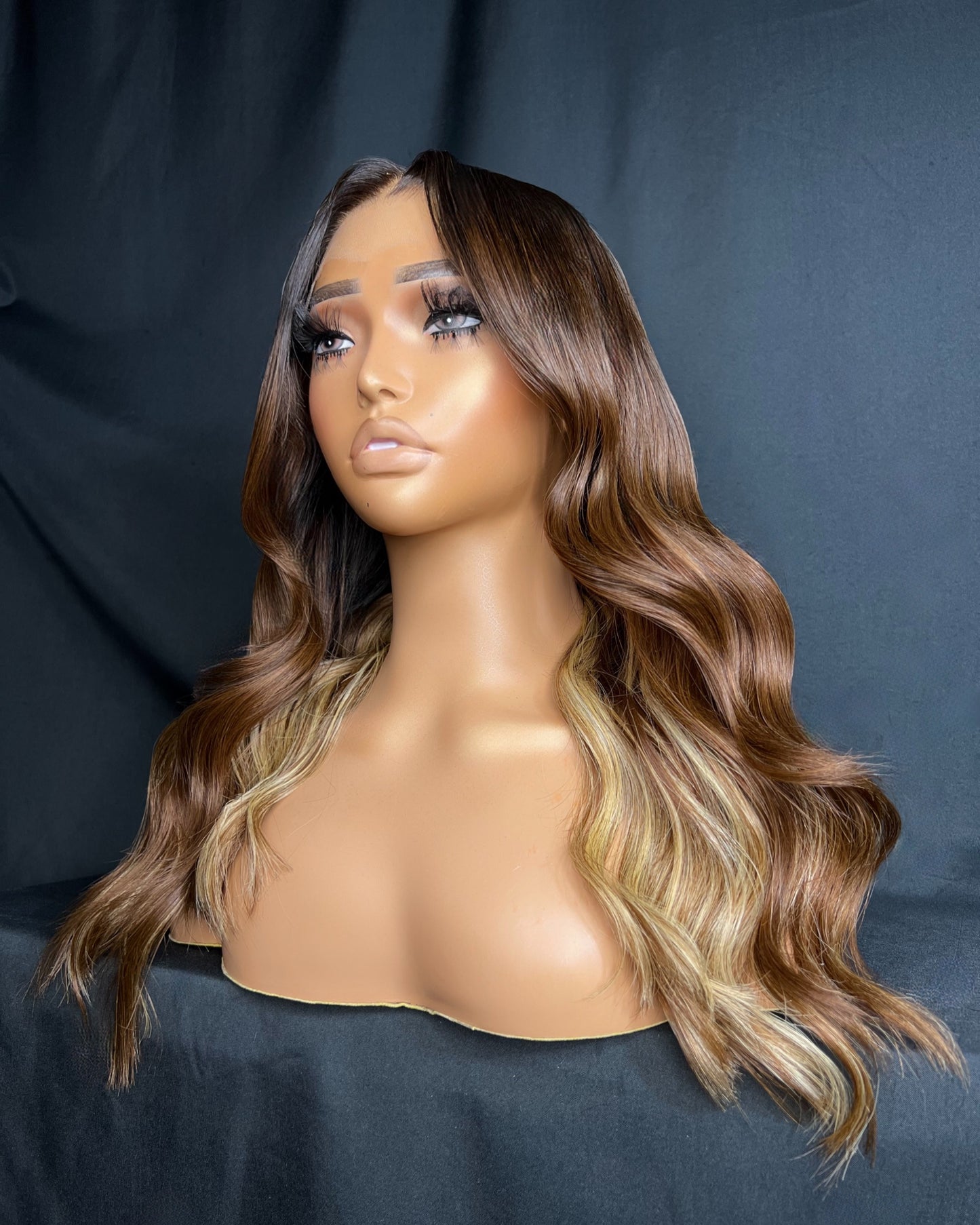 “KETTA” LARGE CAP, LAST 3 YEAR PLUS, 5x5 CLOSURE, HD LACE, 16-INCH, STRAIGHT, READY TO SHIP WIG