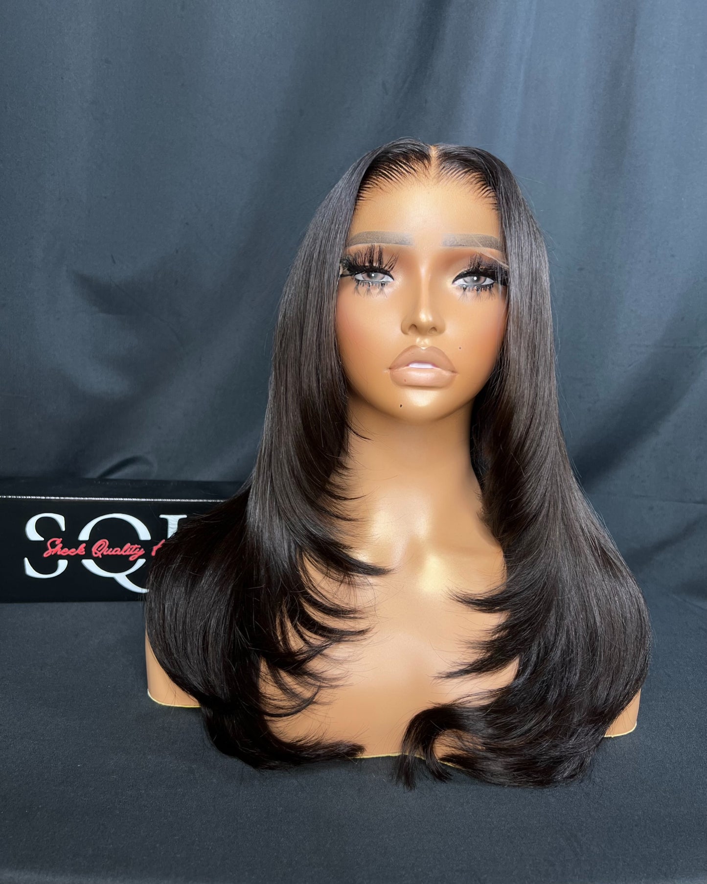 “ELIZABETH” 5x5 HD LACE CLOSURE, 16-INCH, BODY WAVE, LAST 3 PLUS YEARS, READY TO SHIP WIG