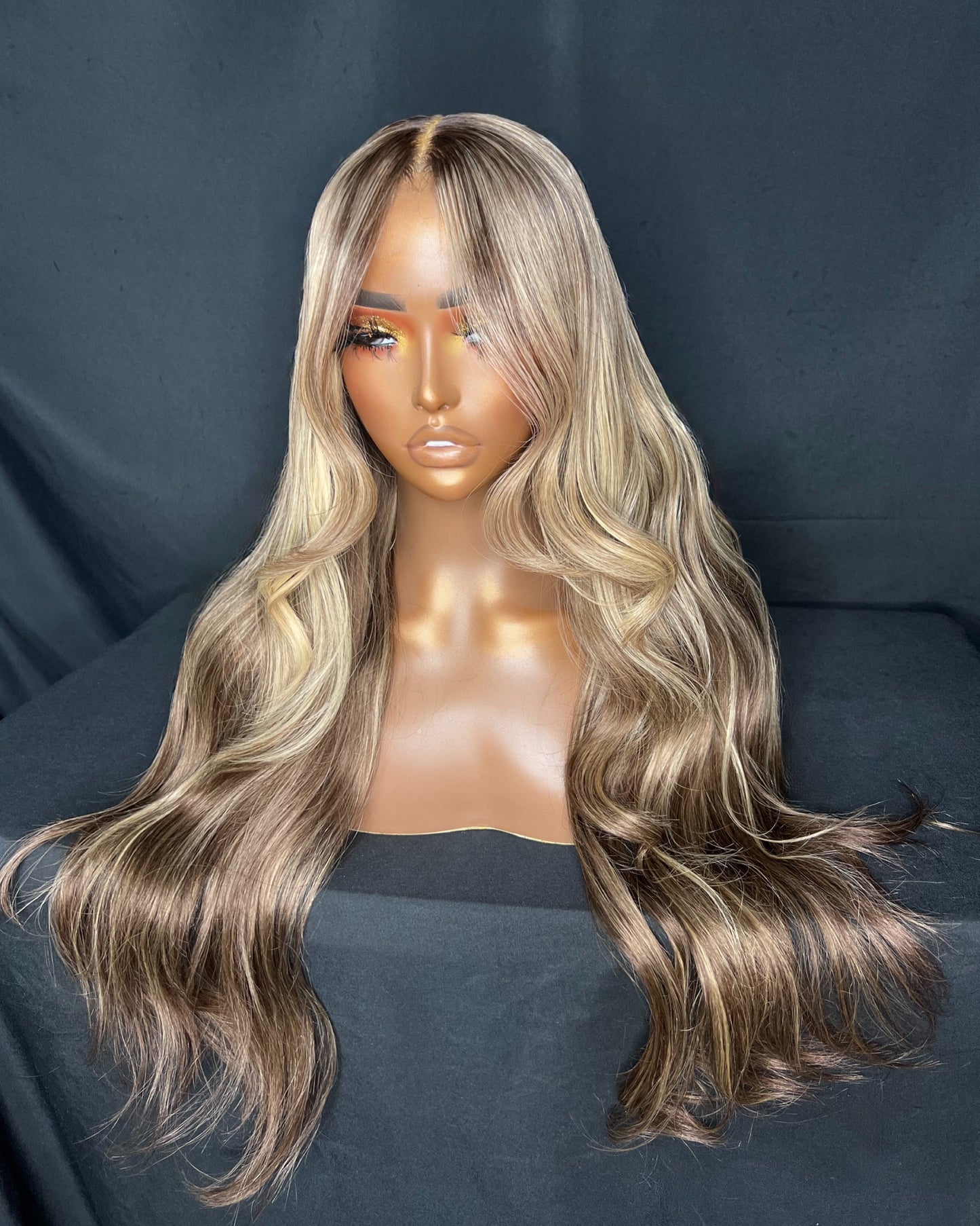“HARMONI” SMALL CAP, LAST 3 YEARS PLUS, 5x5 HD LACE CLOSURE, 22-INCHES, BODY WAVE, READY TO SHIP WIG
