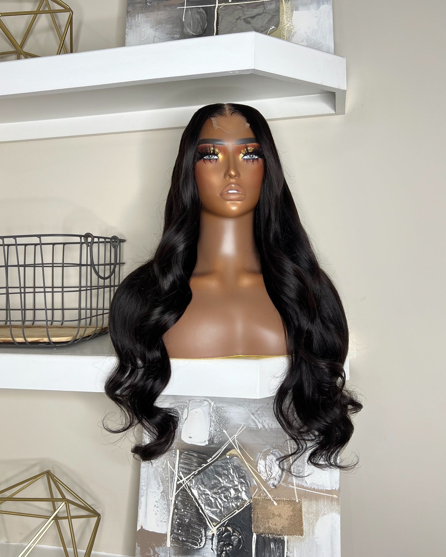 WIG 9, 2X6 CLOSURE, HD LACE, BODY WAVE, 20-INCH, LAST 2 PLUS YEARS, READY TO SHIP WIG
