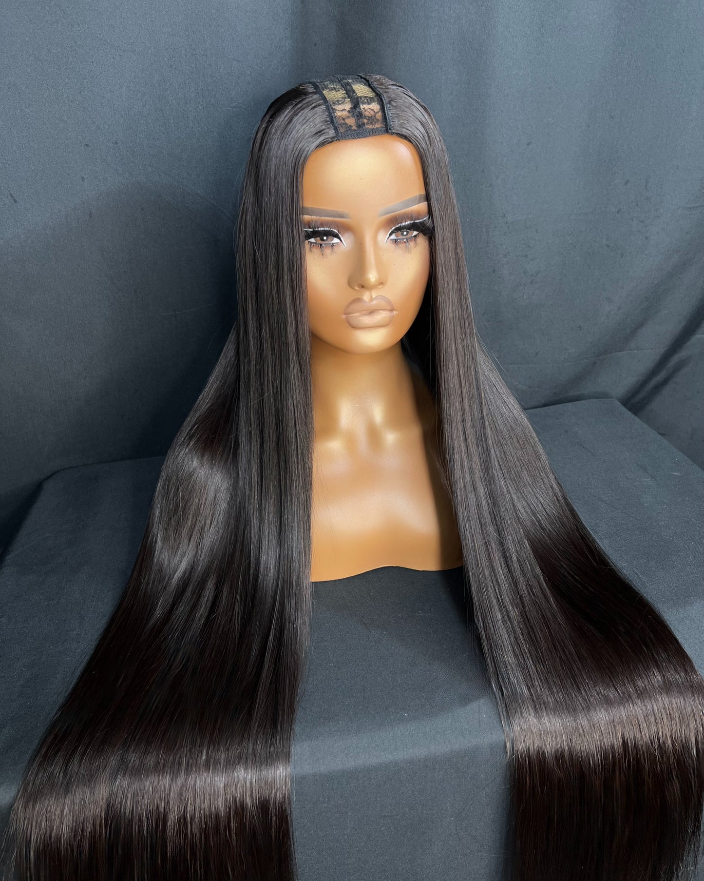 U-PART WIG, STRAIGHT 30-INCH, LAST 2 YEARS PLUS, PRE-ORDER WIG