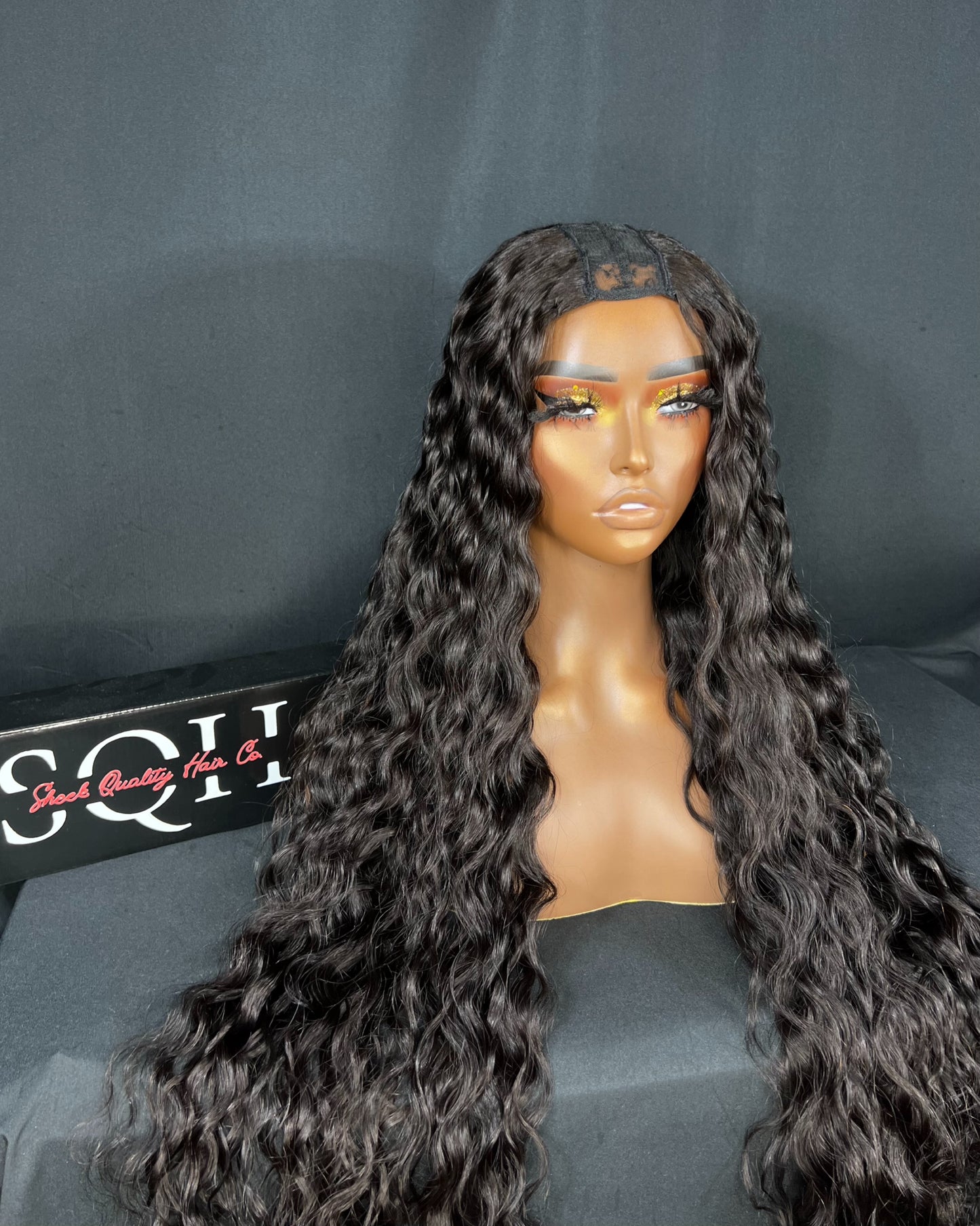 ITALIAN WAVE U-PART, 30-INCHES, LAST 2 PLUS YEARS, READY TO SHIP WIG