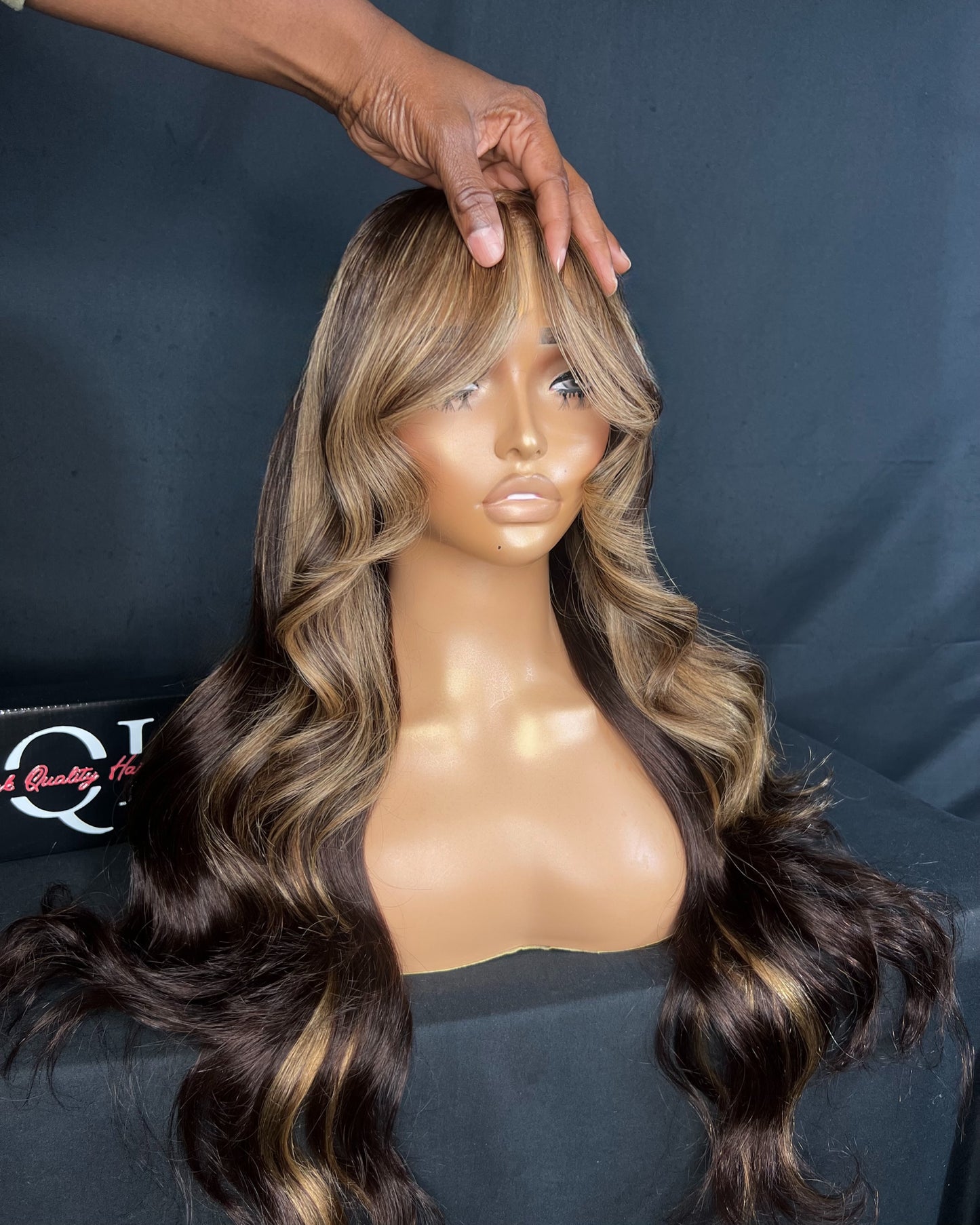 “ASTARA” 13x4 FRONTAL, HD LACE, 26-INCH, BODY WAVE, PRE-STYLE, PRE-MADE, READY TO SHIP WIG