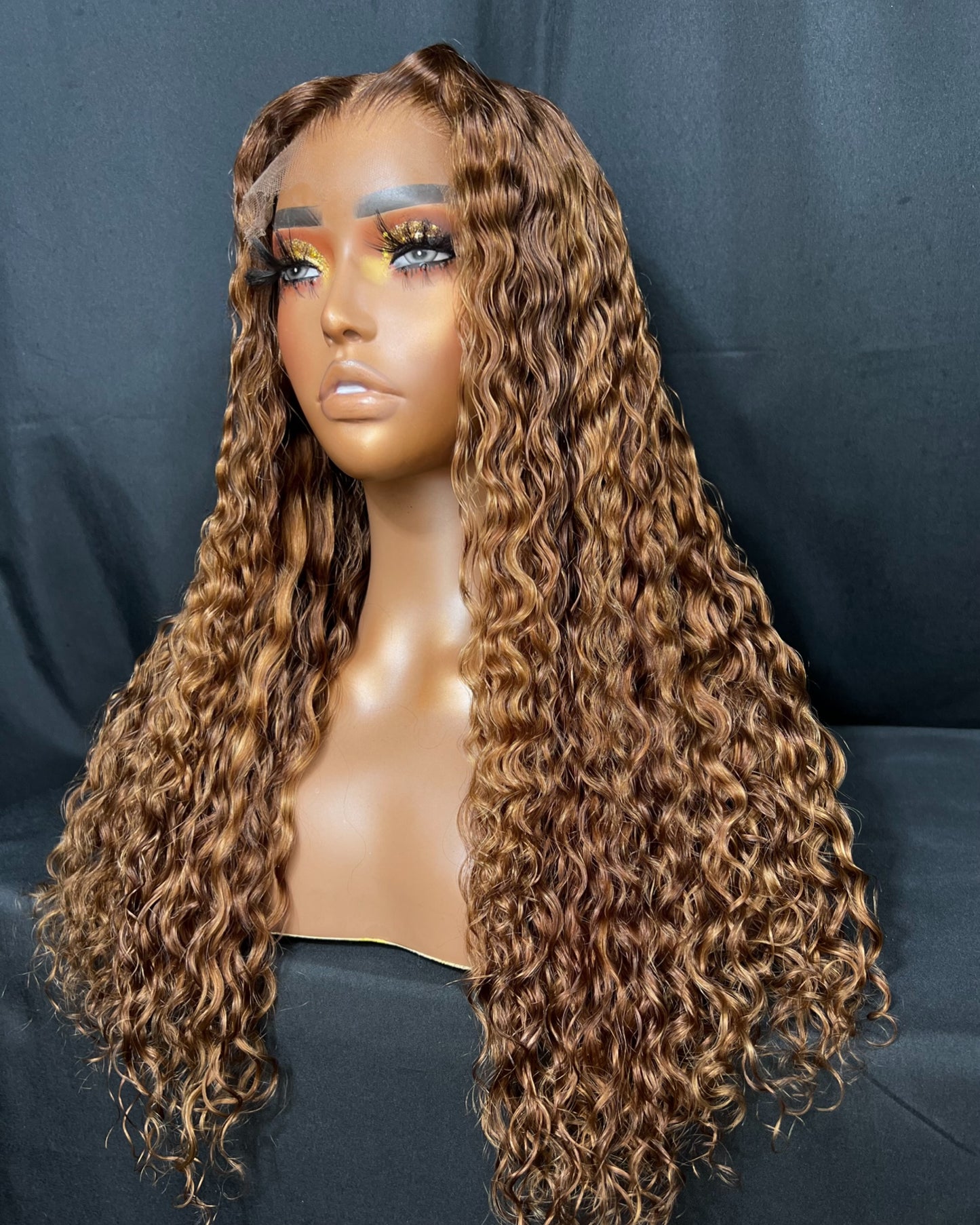 “SHEMIDA” 5x5 HD LACE CLOSURE, 20-INCH, CURLY, LAST 2 YEARS, READY TO WEAR WIG