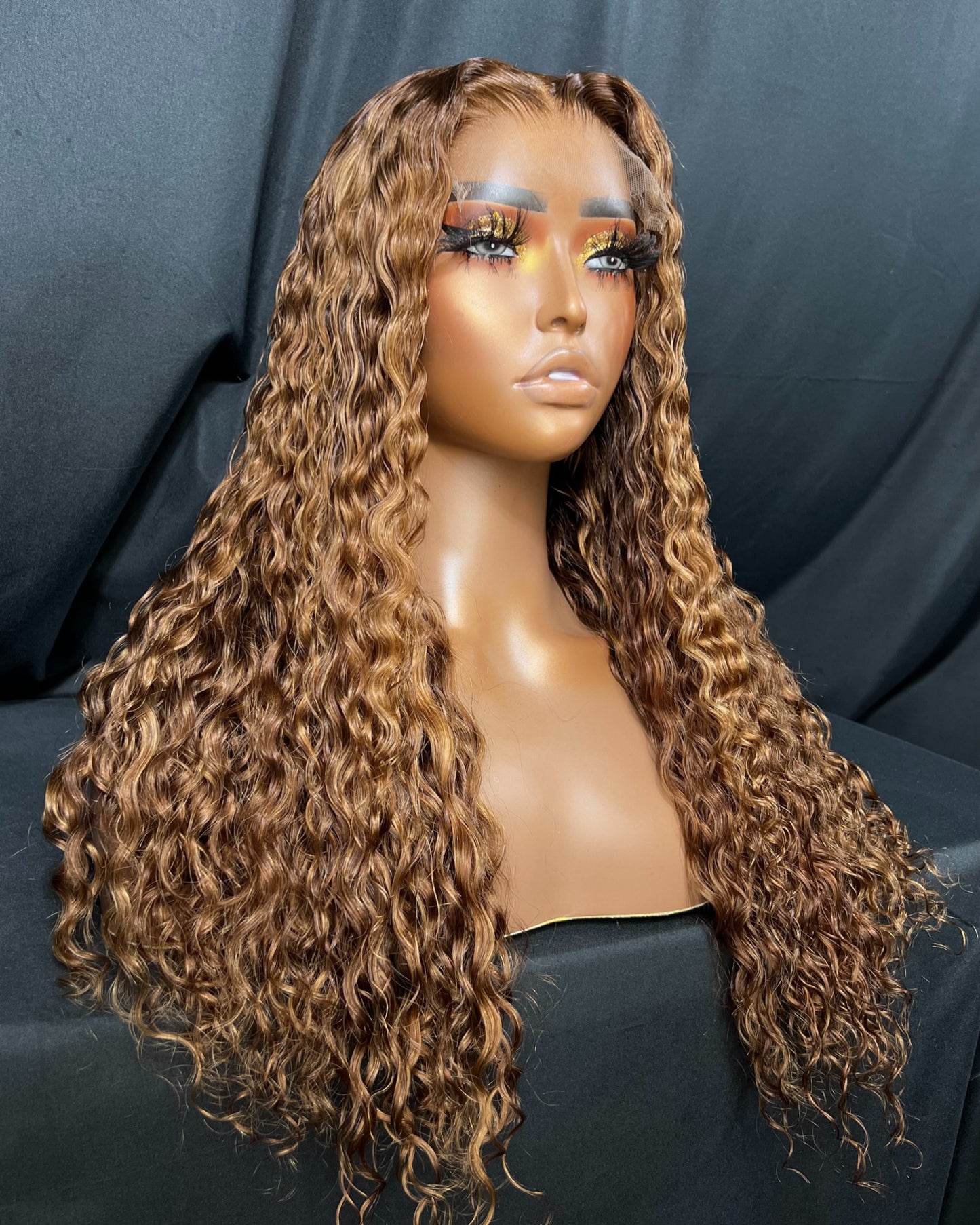 “SHEMIDA” 5x5 HD LACE CLOSURE, 20-INCH, CURLY, LAST 2 YEARS, READY TO WEAR WIG