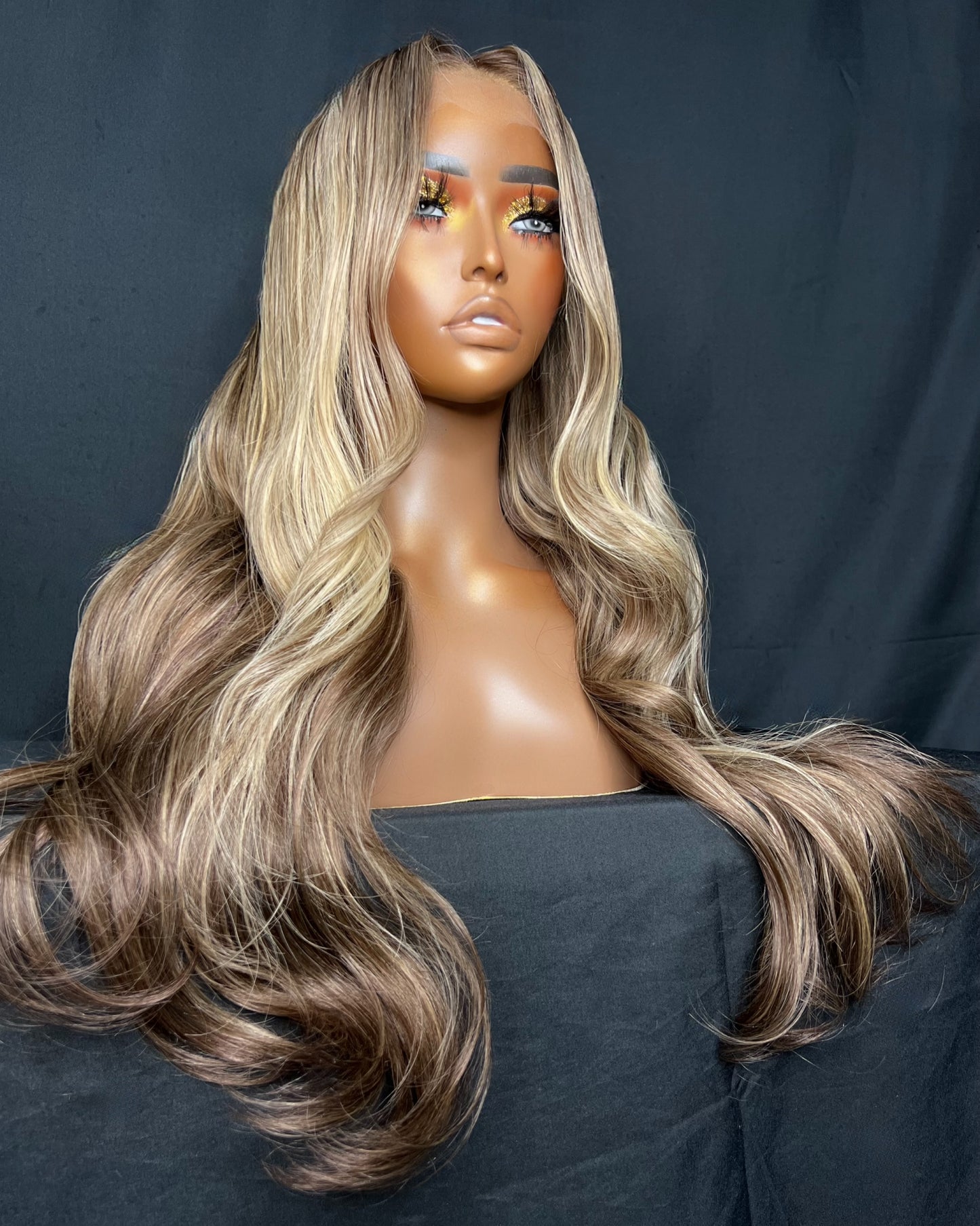 “HARMONI” SMALL CAP, LAST 3 YEARS PLUS, 5x5 HD LACE CLOSURE, 22-INCHES, BODY WAVE, READY TO SHIP WIG