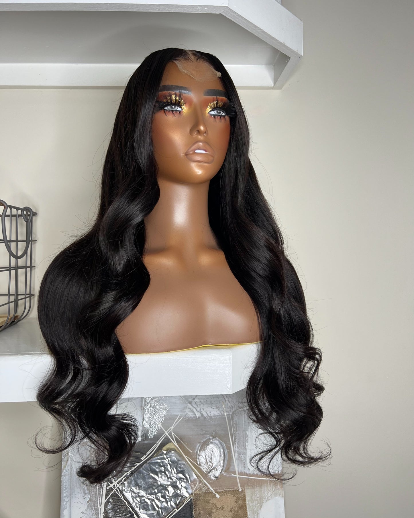 WIG 9, 2X6 CLOSURE, HD LACE, BODY WAVE, 20-INCH, LAST 2 PLUS YEARS, READY TO SHIP WIG