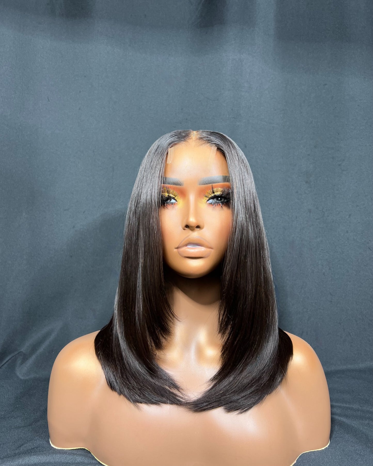 “WIG 10” 2X6 CLOSURE, HD LACE, 12-INCH, STRAIGHT, MEDIUM CAP, LAST 2-3 YEARS, READY TO SHIP WIG