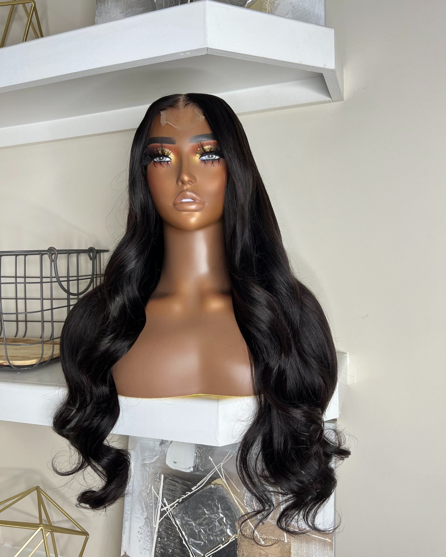 WIG 9, 2X6 CLOSURE, HD LACE, BODY WAVE, 20-INCH, LAST 2 PLUS YEARS, READY TO SHIP WIG
