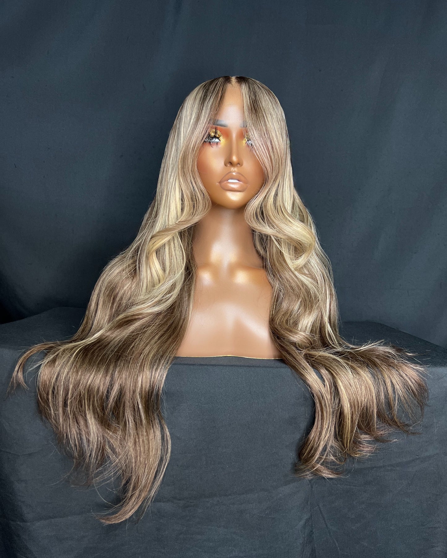 “HARMONI” SMALL CAP, LAST 3 YEARS PLUS, 5x5 HD LACE CLOSURE, 22-INCHES, BODY WAVE, READY TO SHIP WIG