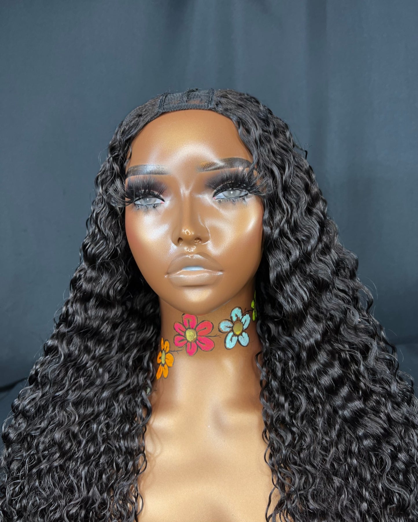 ISLAND CURL, U-PART, 22-INCH, LAST 2 PLUS YEARS, READY TO SHIP WIG