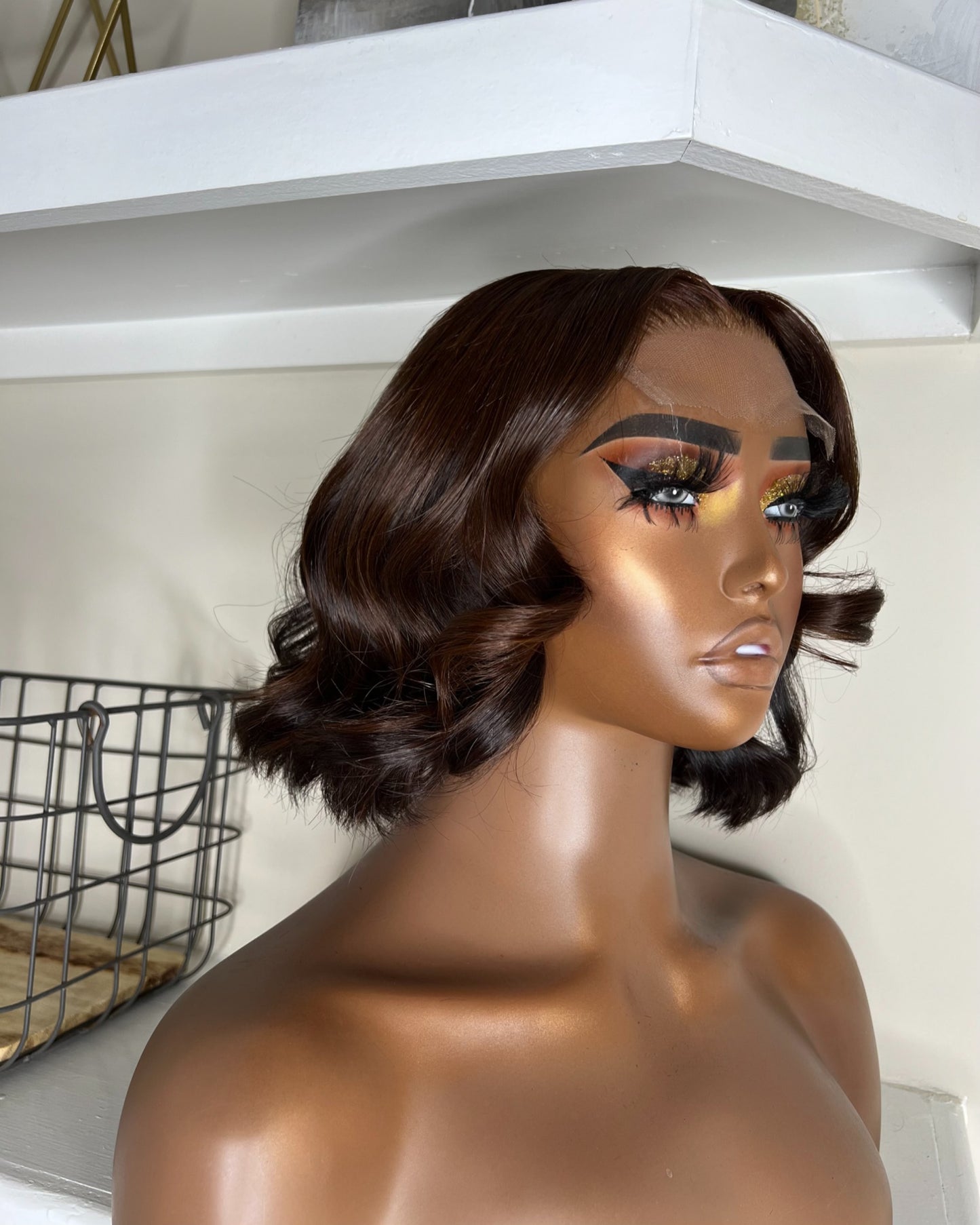 WIG 7, 4X4 CLOSURE, HD LACE, 11-INCH, LAST 2 PLUS YEARS, NATURAL WAVE, READY TO SHIP WIG