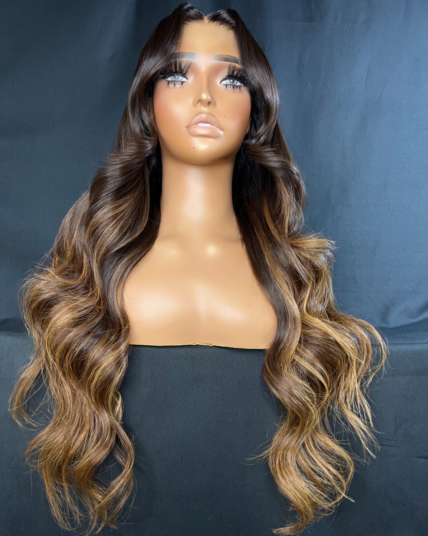 “FIANNA” 6x6 CLOSURE, TRANSPARENT LACE, BODY WAVE, 22-INCH, LAST 3 YEARS PLUS, READY TO SHIP WIG