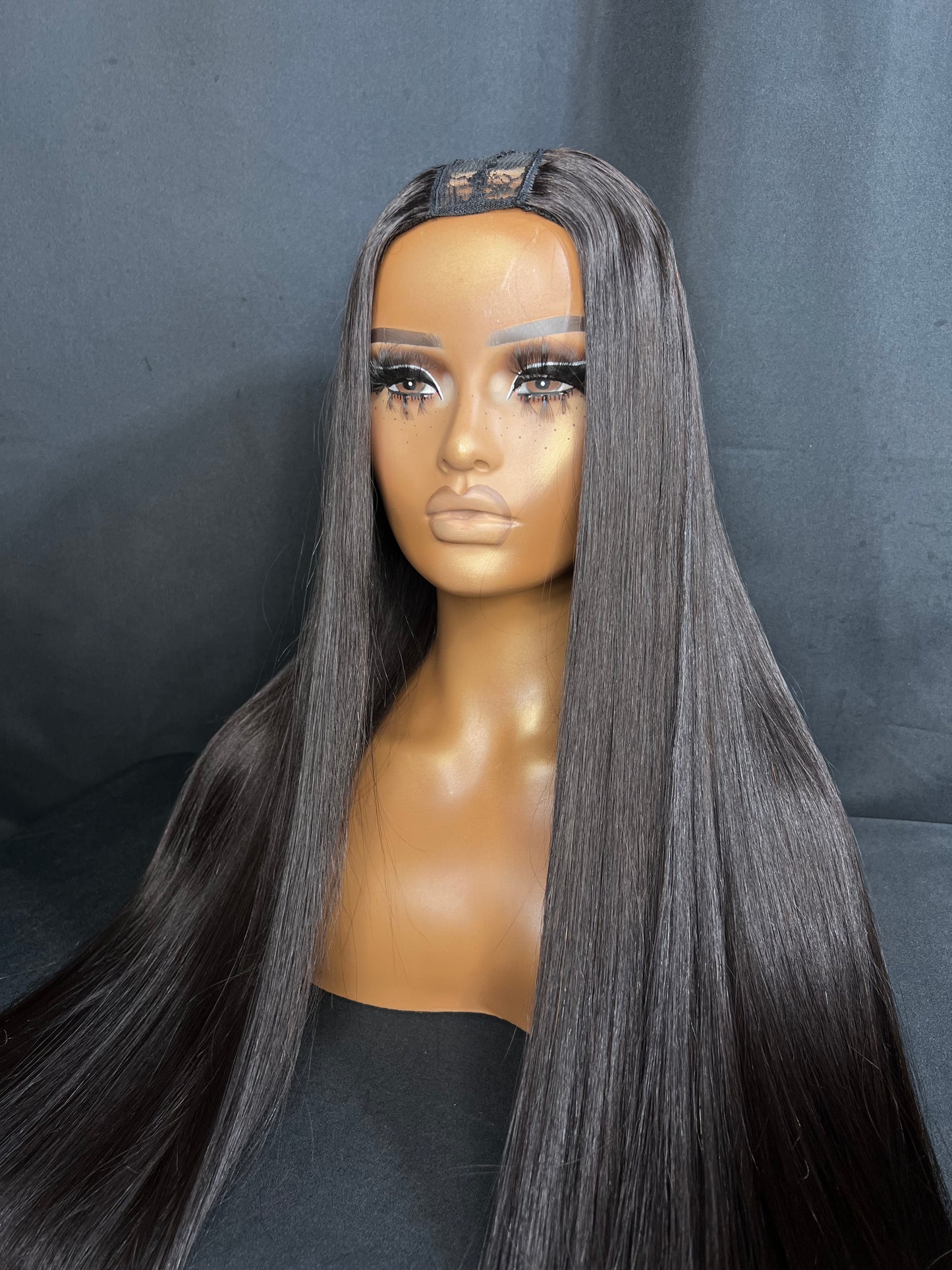 U-PART WIG, STRAIGHT 30-INCH, LAST 2 YEARS PLUS, PRE-ORDER WIG