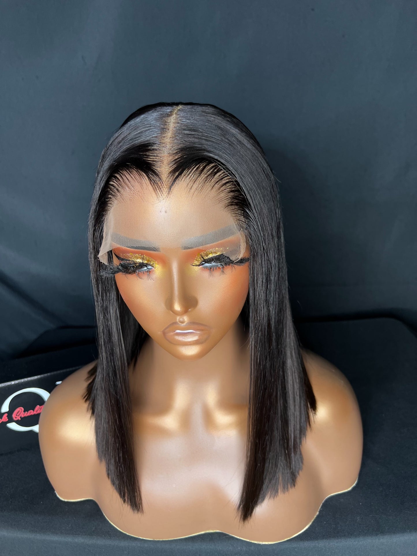 “QUEEN” PRE-MADE 12-INCH BOB WIG (Ready To Ship Wig)