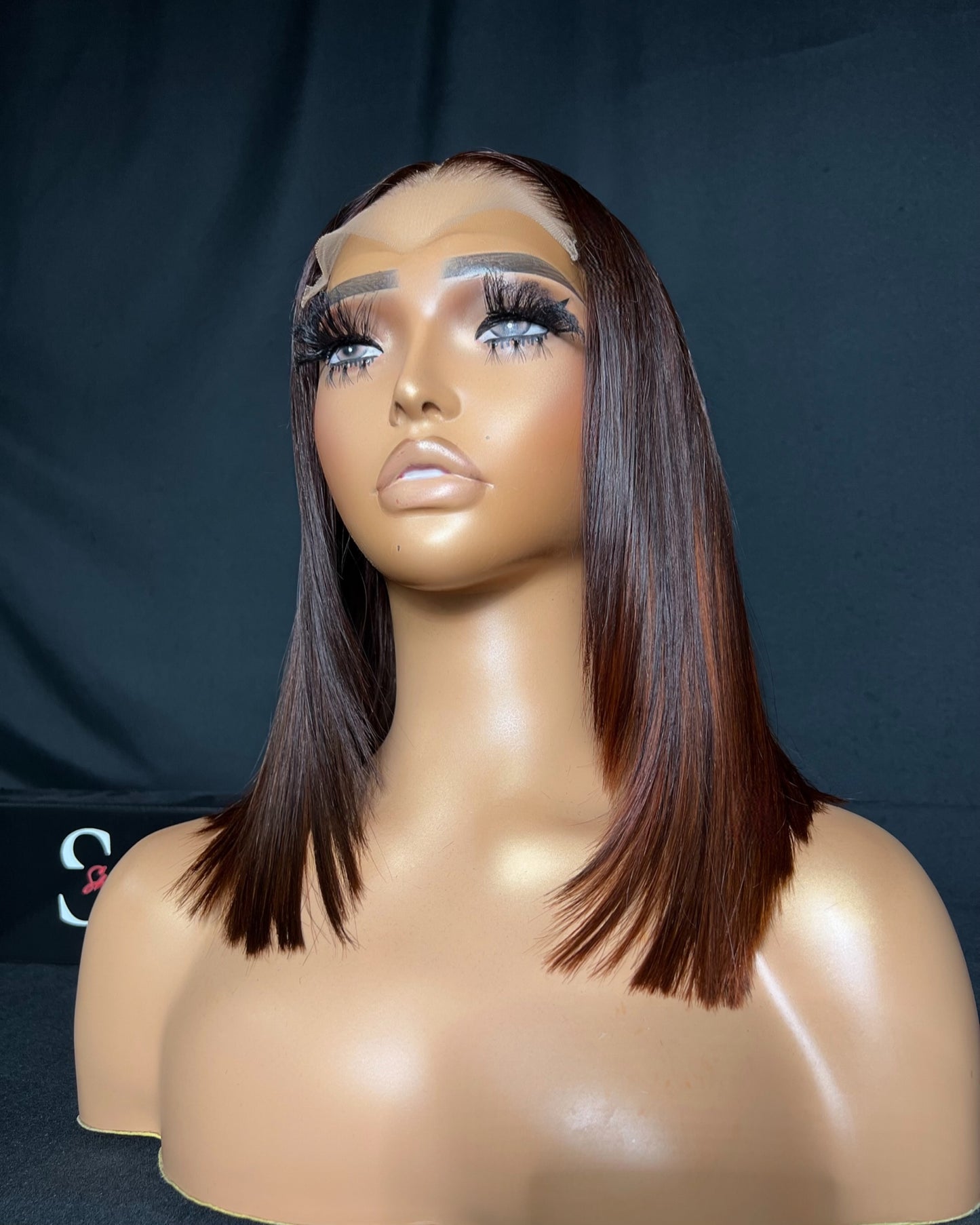 “AMBER” PRE-MADE 12-INCH BOB WIG (Ready To Ship Wig)