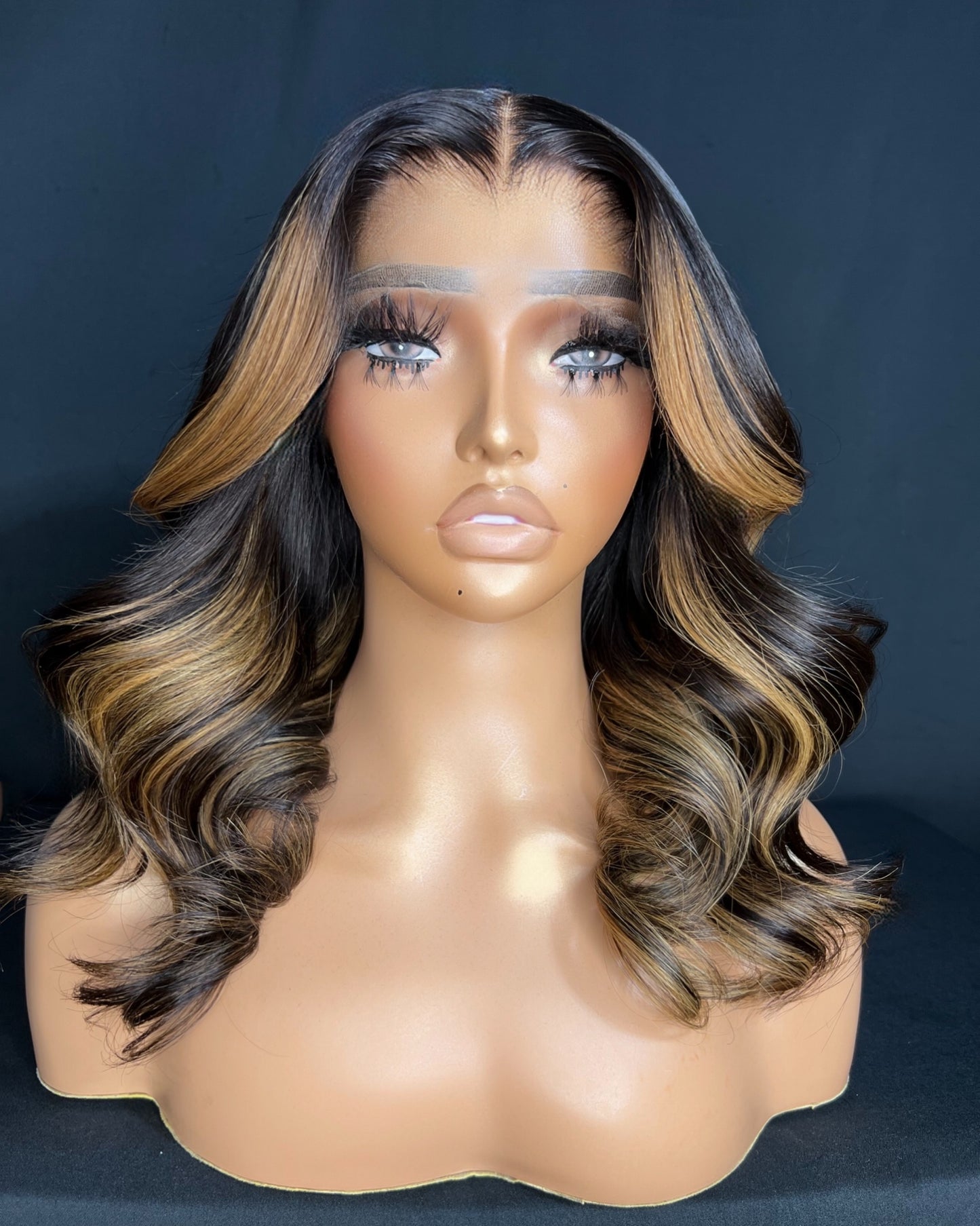 “KENNA” 5x5 HD LACE CLOSURE, 16-INCH, BODY WAVE, LAST 3 PLUS YEARS, READY TO SHIP WIG