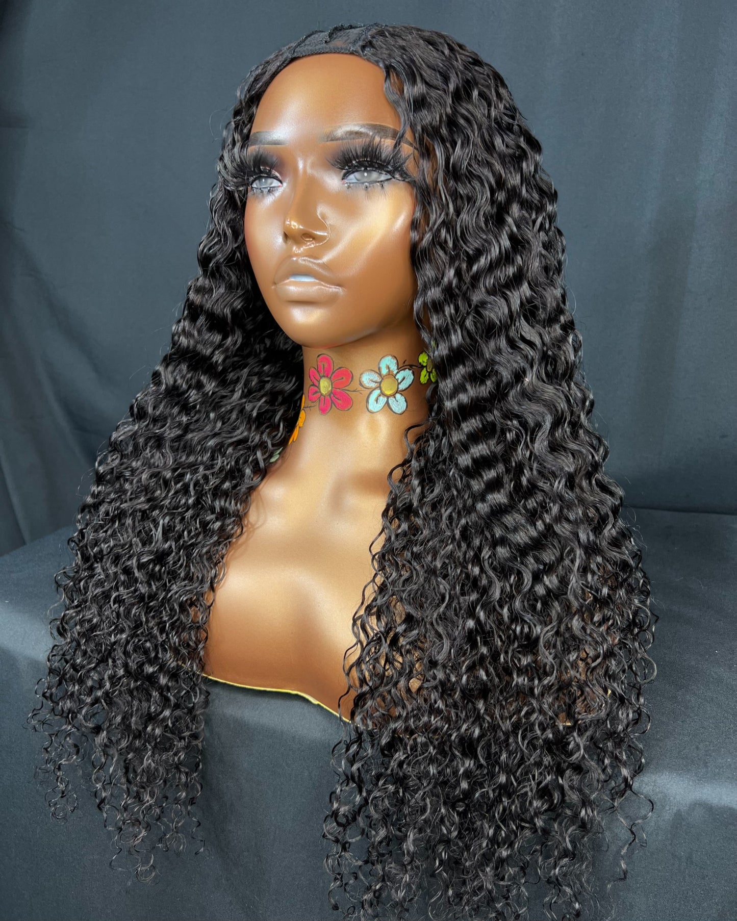 ISLAND CURL, U-PART, 22-INCH, LAST 2 PLUS YEARS, READY TO SHIP WIG
