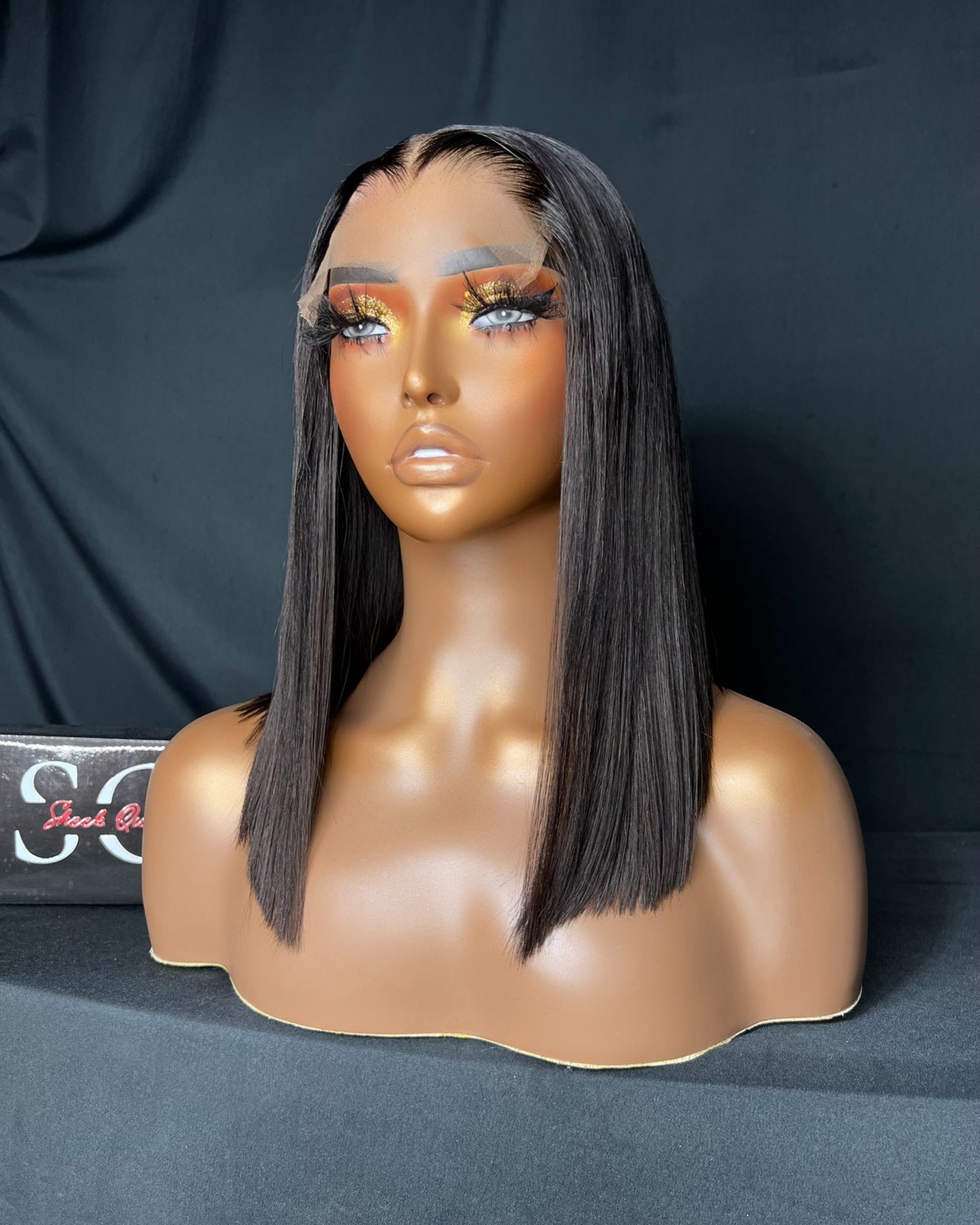 “QUEEN” PRE-MADE 12-INCH BOB WIG (Ready To Ship Wig)