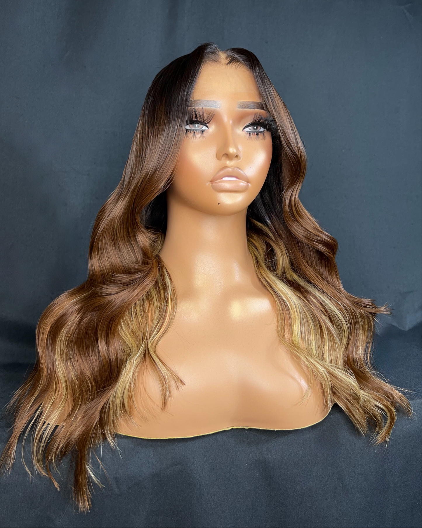 “KETTA” LARGE CAP, LAST 3 YEAR PLUS, 5x5 CLOSURE, HD LACE, 16-INCH, STRAIGHT, READY TO SHIP WIG
