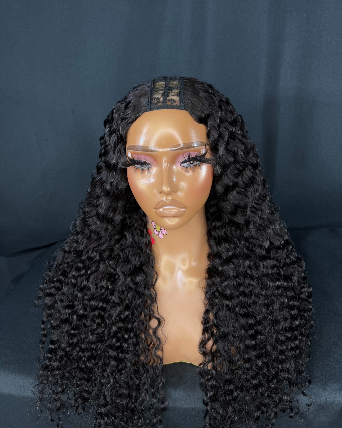 ISLAND CURL, U-PART, 20-INCH, LAST 2 PLUS YEARS, READY TO SHIP WIG
