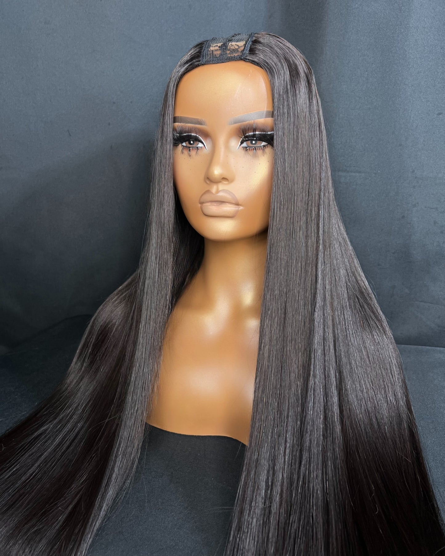U-PART WIG, STRAIGHT 30-INCH, LAST 2 YEARS PLUS, PRE-ORDER WIG
