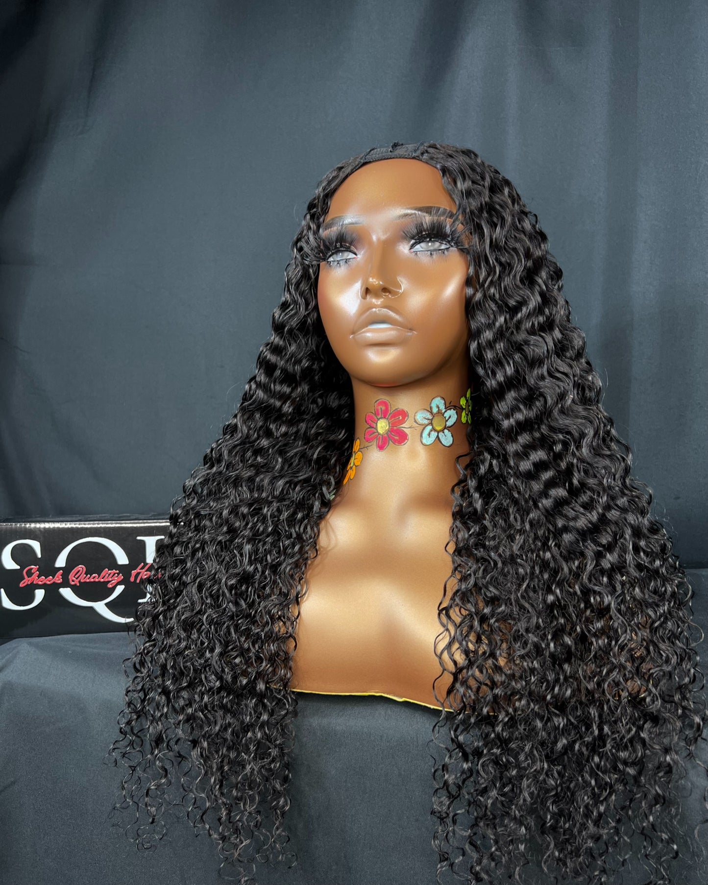 ISLAND CURL, U-PART, 22-INCH, LAST 2 PLUS YEARS, READY TO SHIP WIG