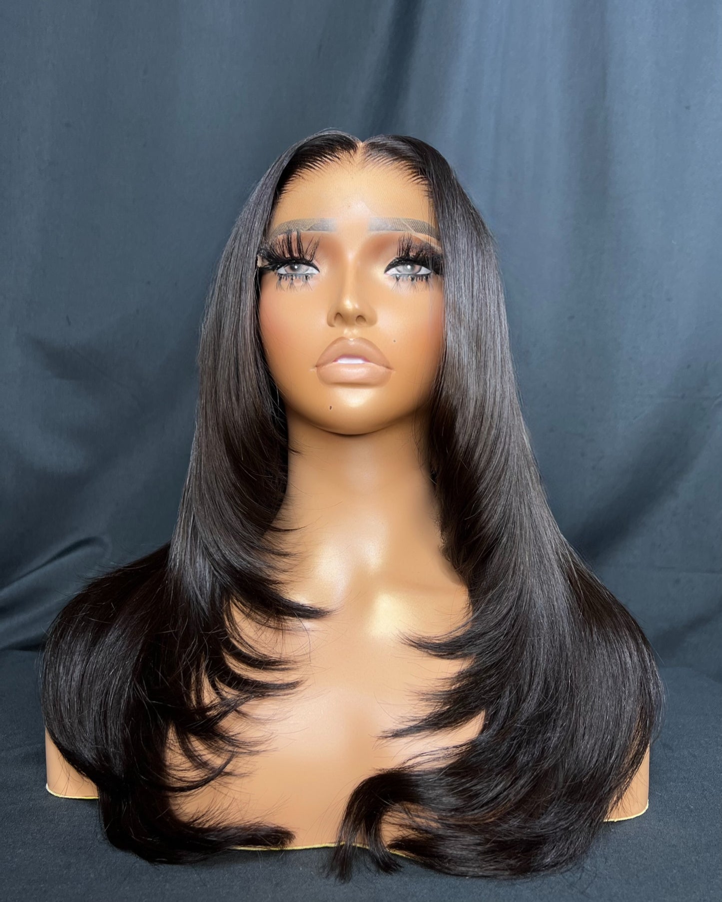 “ELIZABETH” 5x5 HD LACE CLOSURE, 16-INCH, BODY WAVE, LAST 3 PLUS YEARS, READY TO SHIP WIG