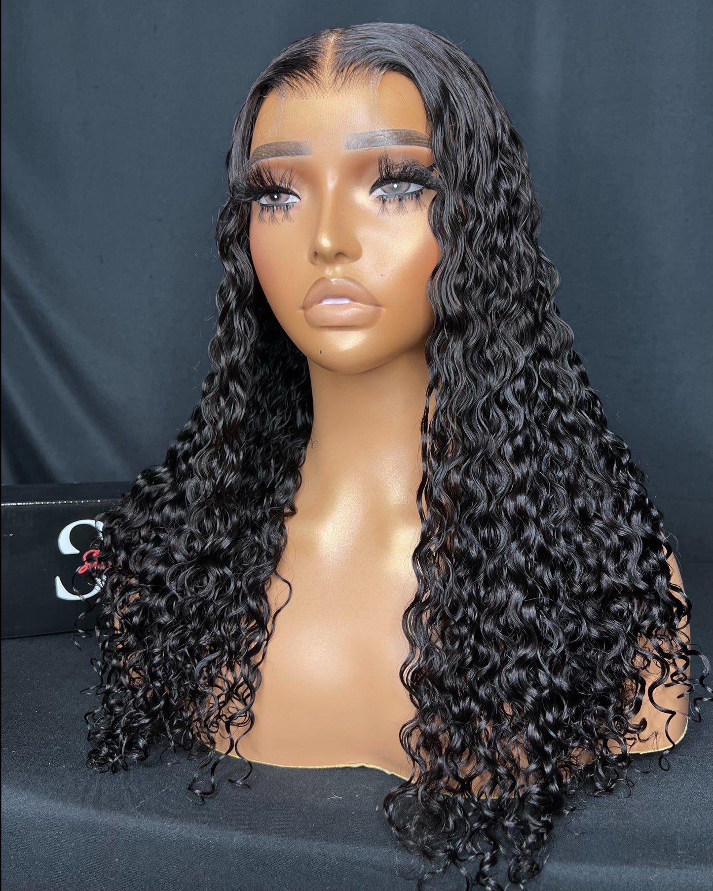 "TYLA" (Ready to Ship Wig) 2X6 CLOSURE, HD LACE, 12-INCH, CURLY, READY TO WEAR WIG
