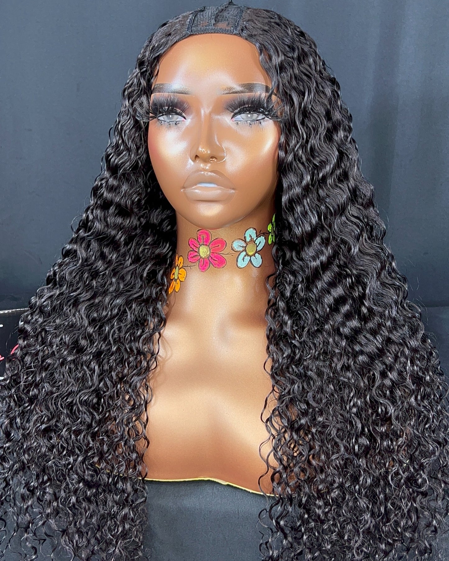 ISLAND CURL, U-PART, 22-INCH, LAST 2 PLUS YEARS, READY TO SHIP WIG