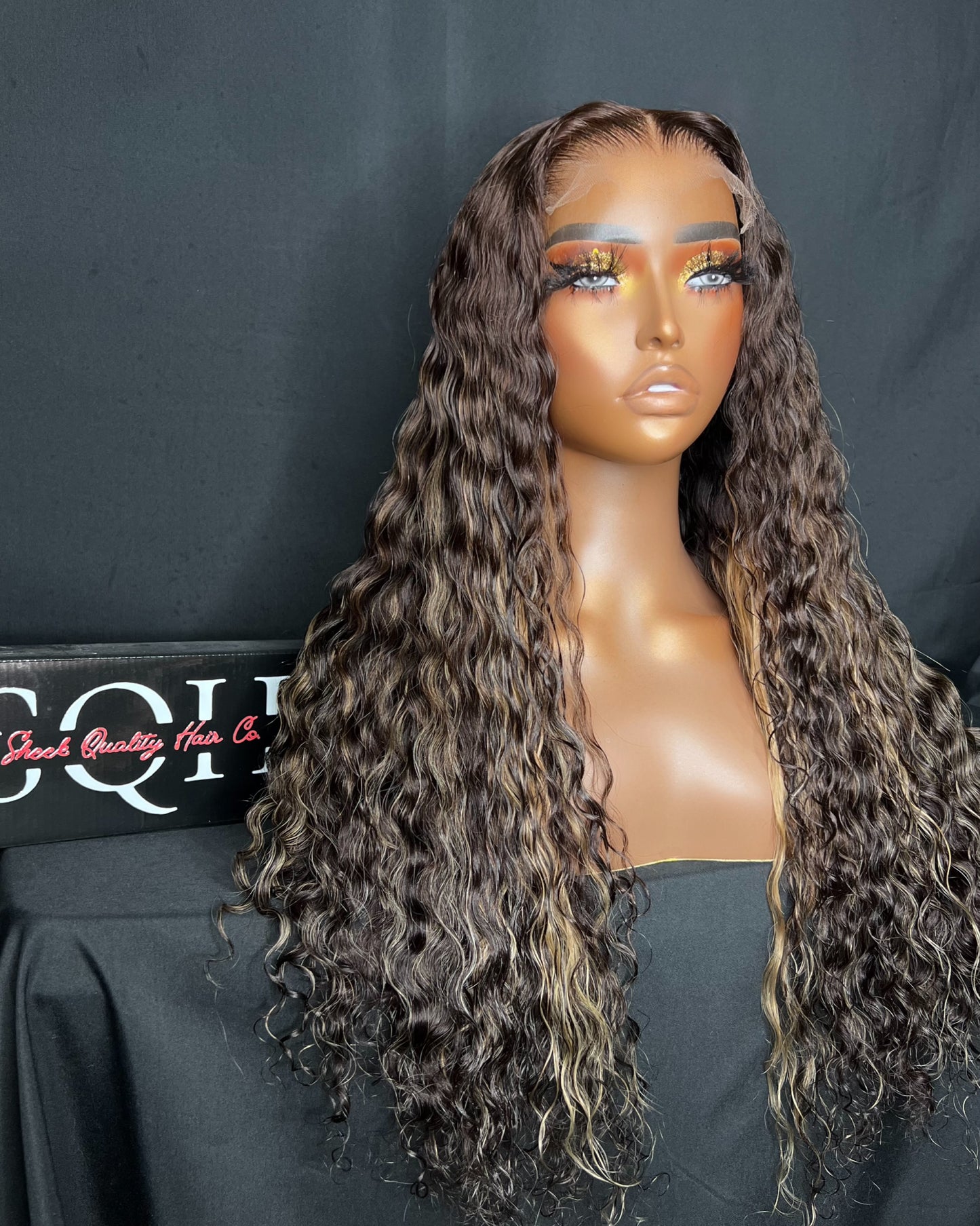 “HAILEY” 5X5 HD LACE CLOSURE, 20-INCH, GLUE-LESS, BEST CURLY HAIR, READY TO SHIP WIG