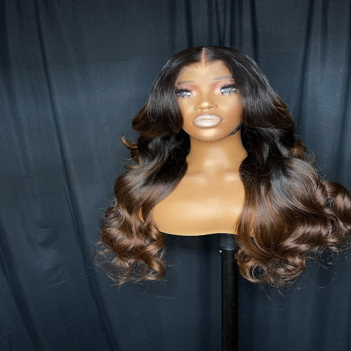 brown wigs