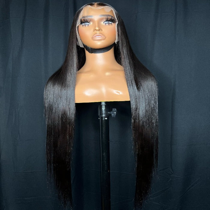 “KELLY” 30 POLEGADAS PERUCA TOTALMENTE PERSONALIZADA, PERUCA DE CABELO CACHEADO, CABELO HUMANO, PERUCA DE RENDA FRONTAL COMPLETA, PERUCA PRONTA PARA USAR