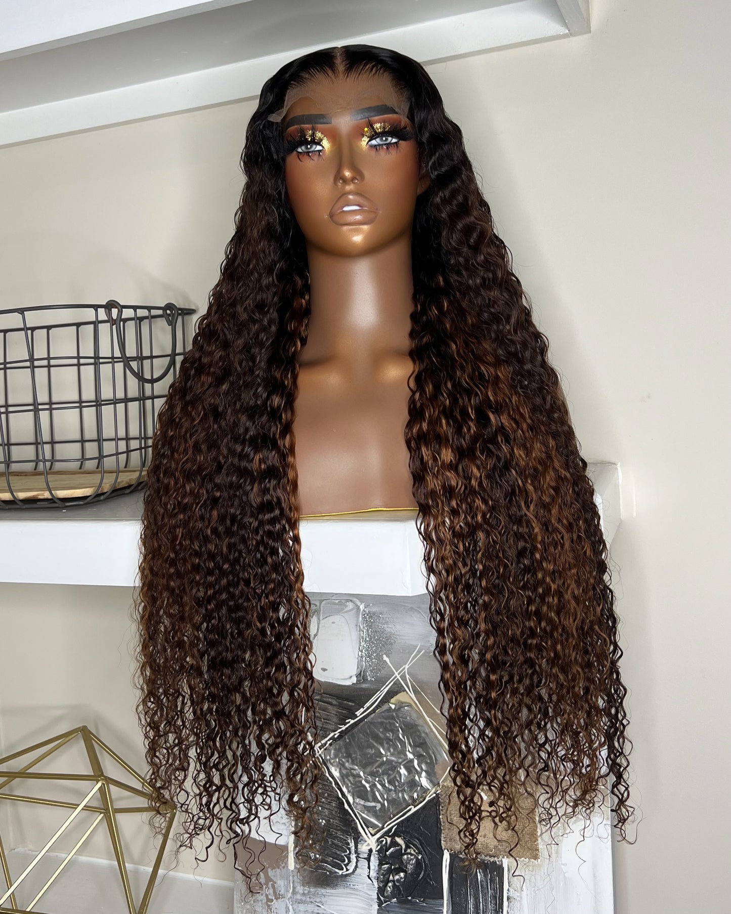 WIG 6, 5X5 CLOSURE, HD LACE, 30-INCH, CURLY WIG