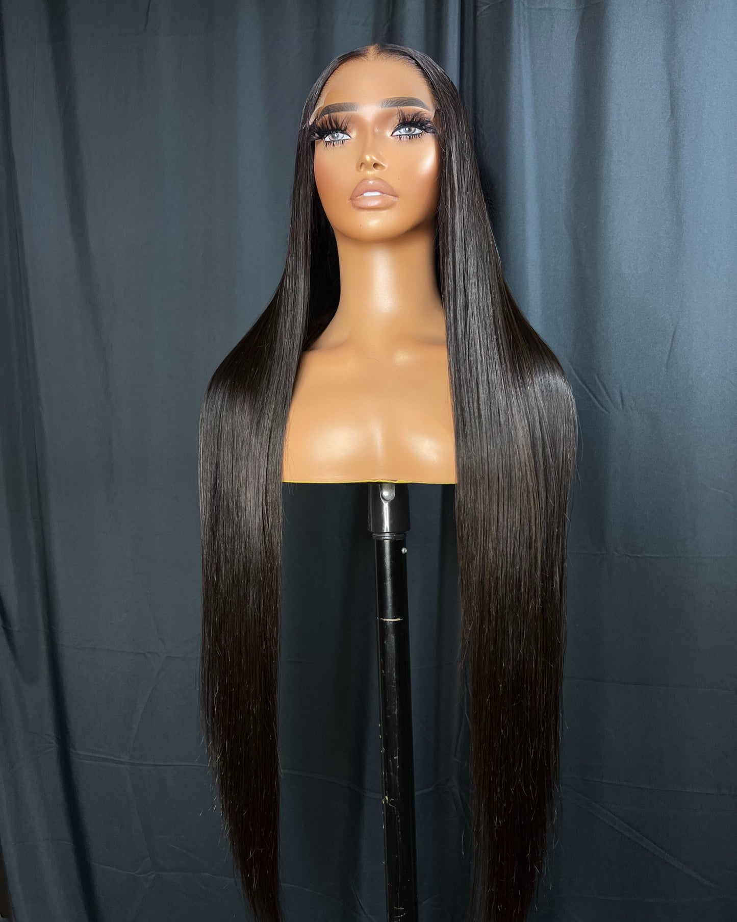 “DIAMOND” 5x5 HD LACE, STRAIGHT LONG WIG