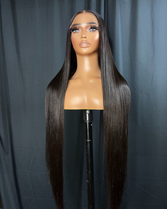 “DIAMOND” 5x5 HD LACE, 30 INCHES, STRAIGHT LONG WIG