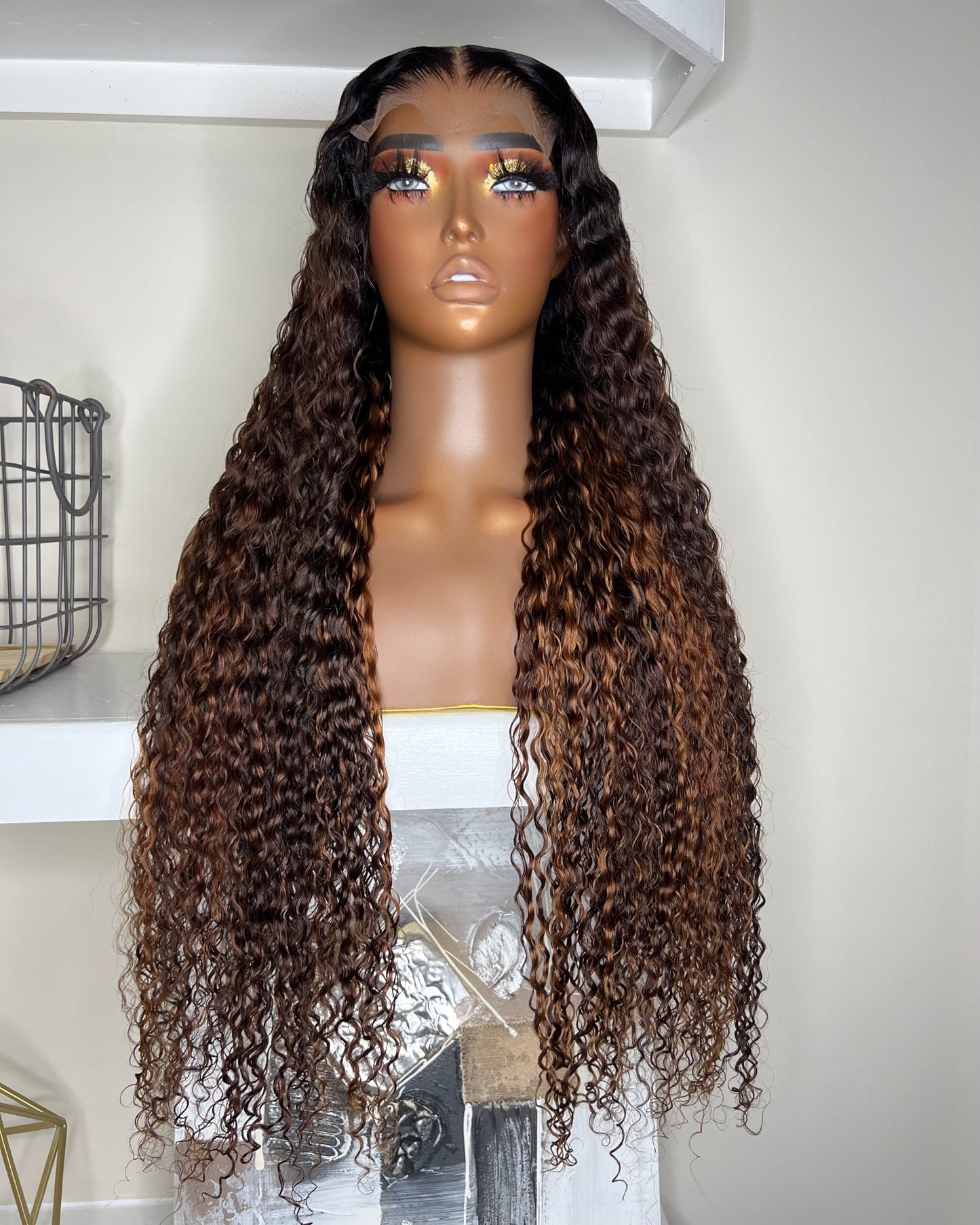 WIG 6, 5X5 CLOSURE, HD LACE, 30-INCH, CURLY WIG