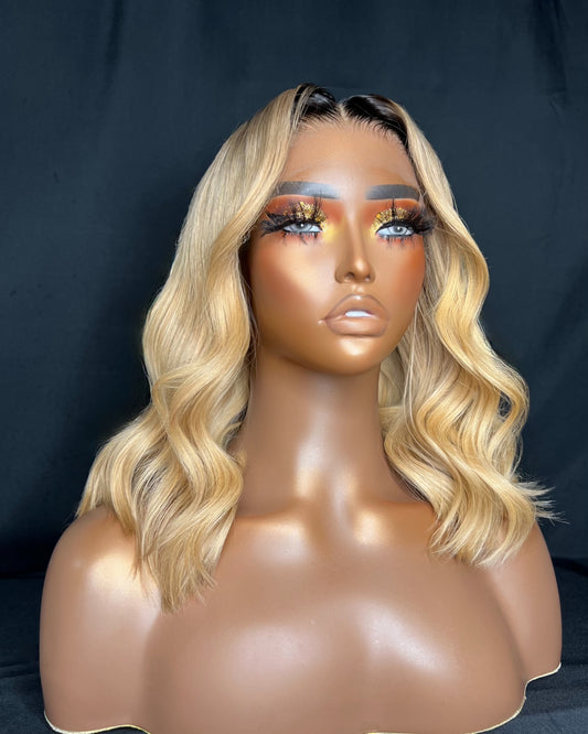 “TESS” LAST 3 YEARS PLUS, 5x5 HD LACE CLOSURE, 13 & 1/2-INCHES, BLUNT CUT BOB, READY TO SHIP WIG