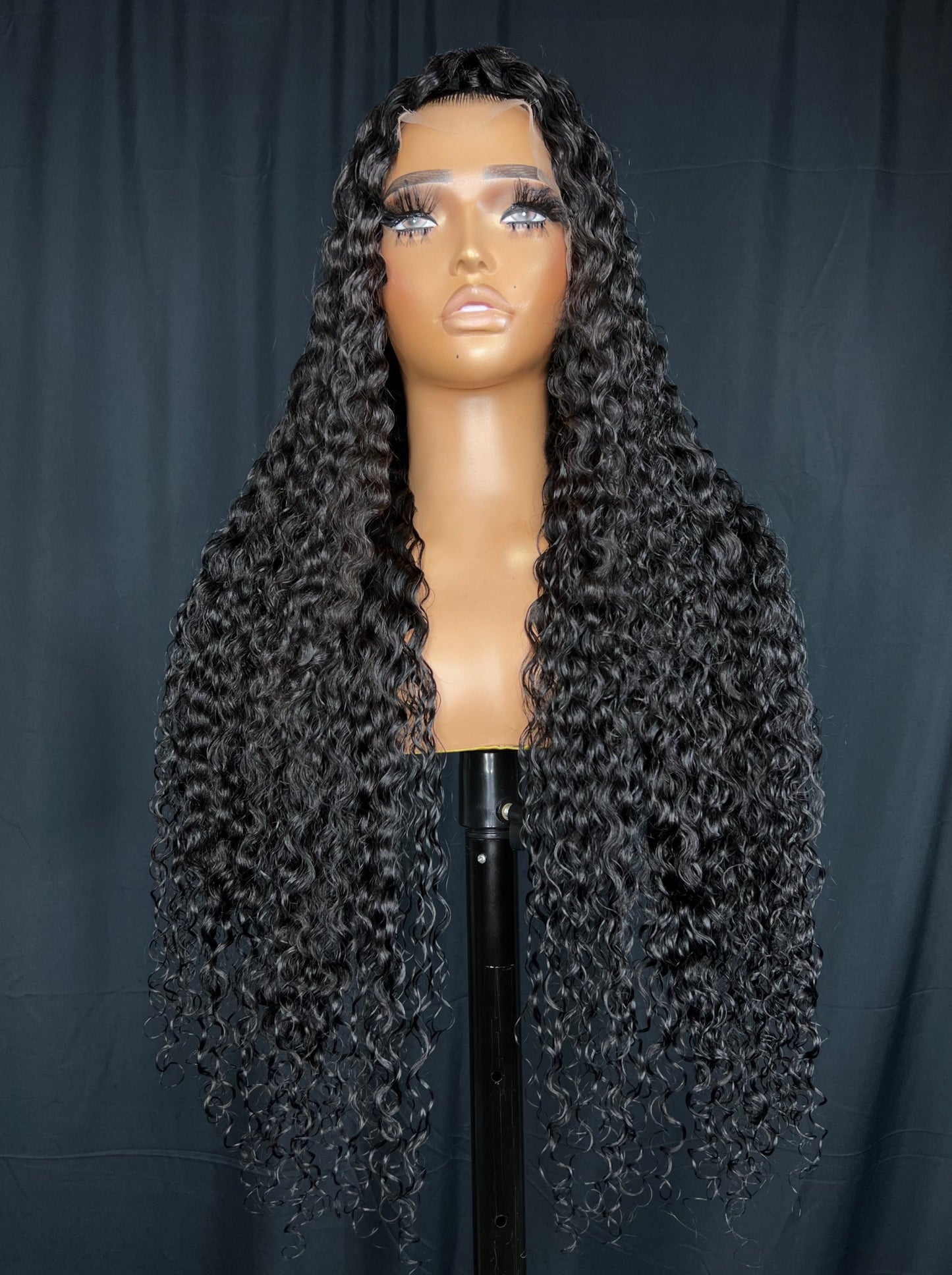“LAKEYAH 1” (Pre-Order Wig) 13x4 FRONTAL, HD LACE, 30-INCH, CURLY, EASY TO WEAR WIG