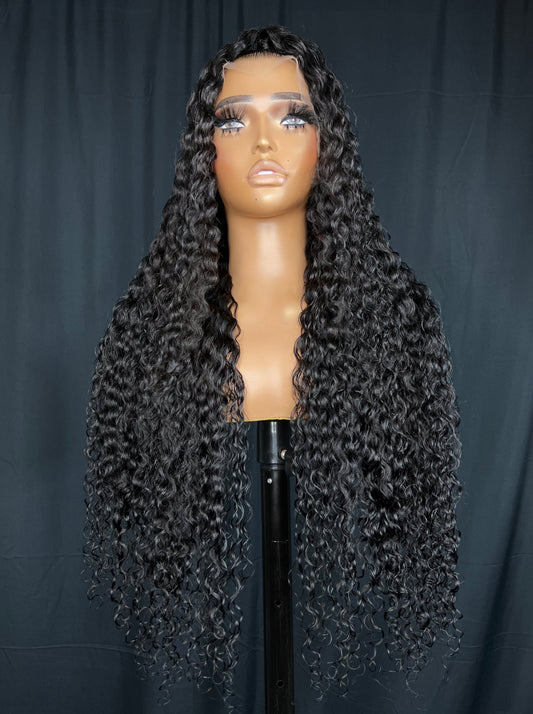 “LAKEYAH 1” (Pre-Order Wig) 13x4 FRONTAL, HD LACE, 30-INCH, CURLY, EASY TO WEAR WIG